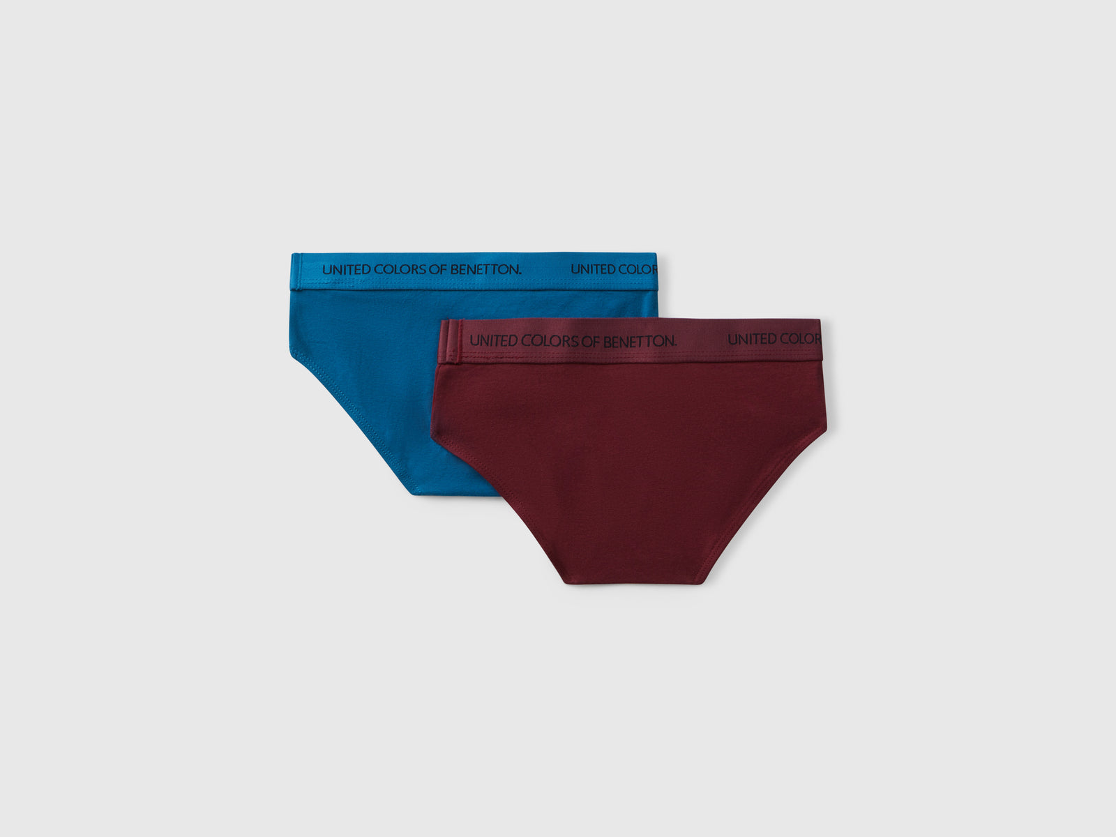 Due slip con elastico logato da bambino multi-color 2 | Benetton Outlet