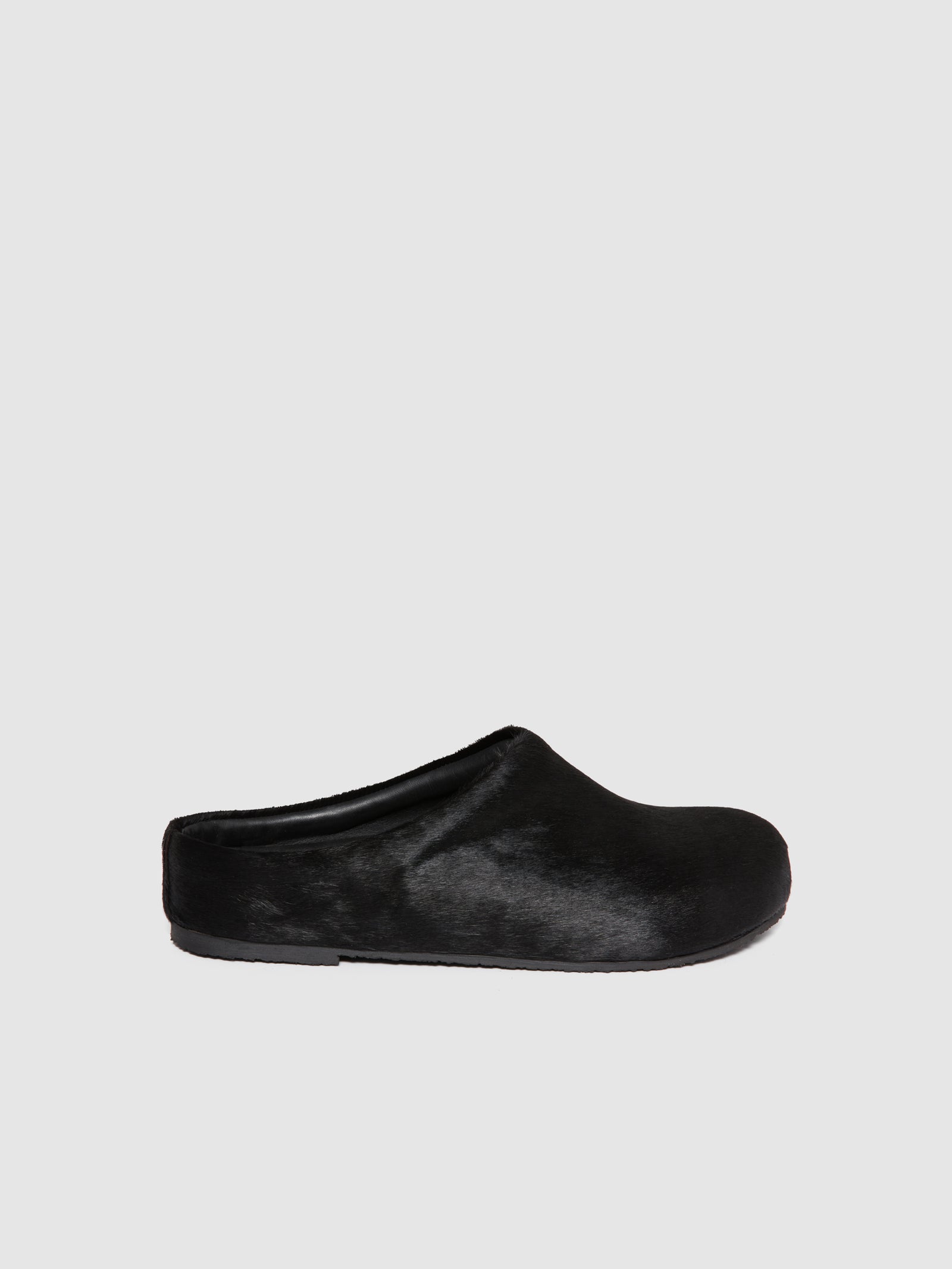 Sabot in cavallino da donna nero 4 | Sisley Outlet