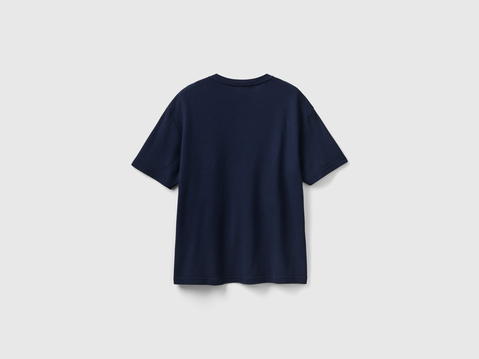 Maglietta relaxed fit da uomo blu scuro 2 | Benetton Outlet