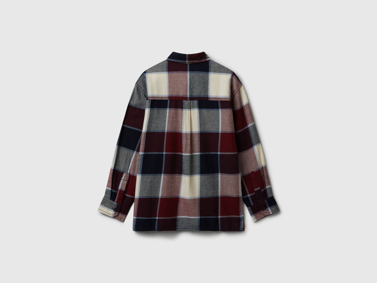 Camicia a quadri 100% cotone