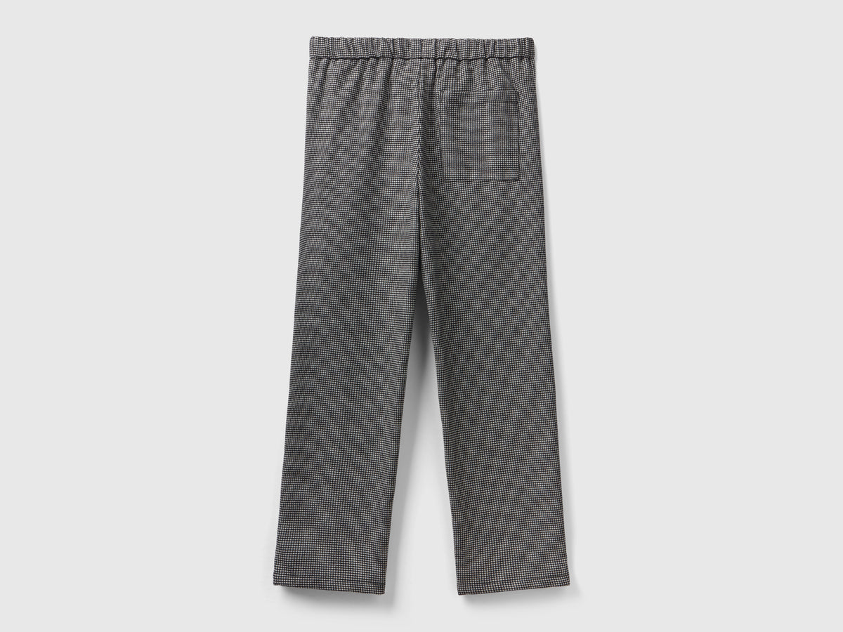 Joggers pied de poule