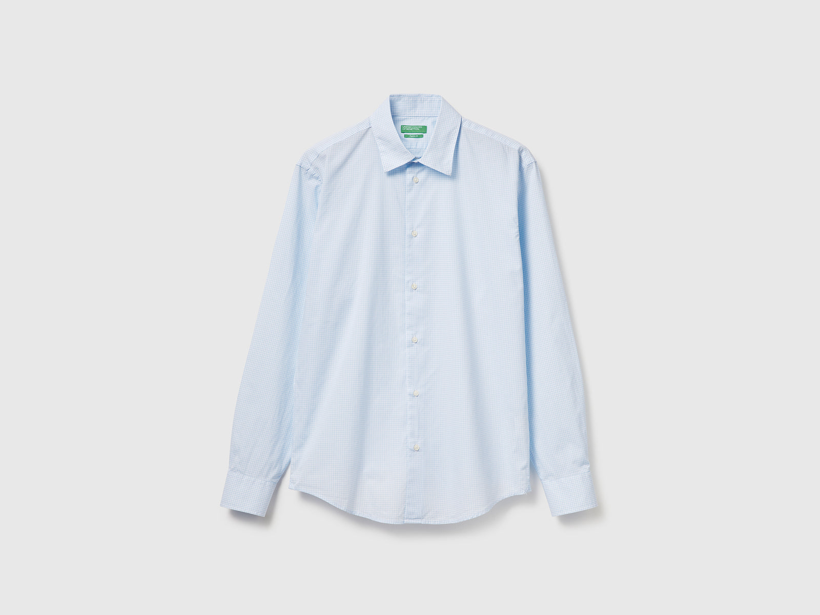 Camicia fantasia in cotone da uomo multi-color | Benetton Outlet