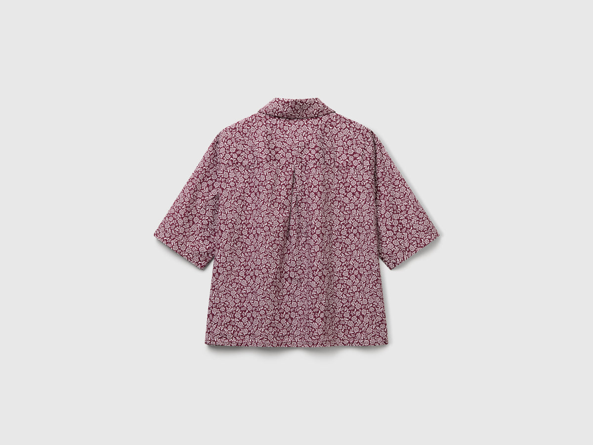 Camicia fantasia a manica corta