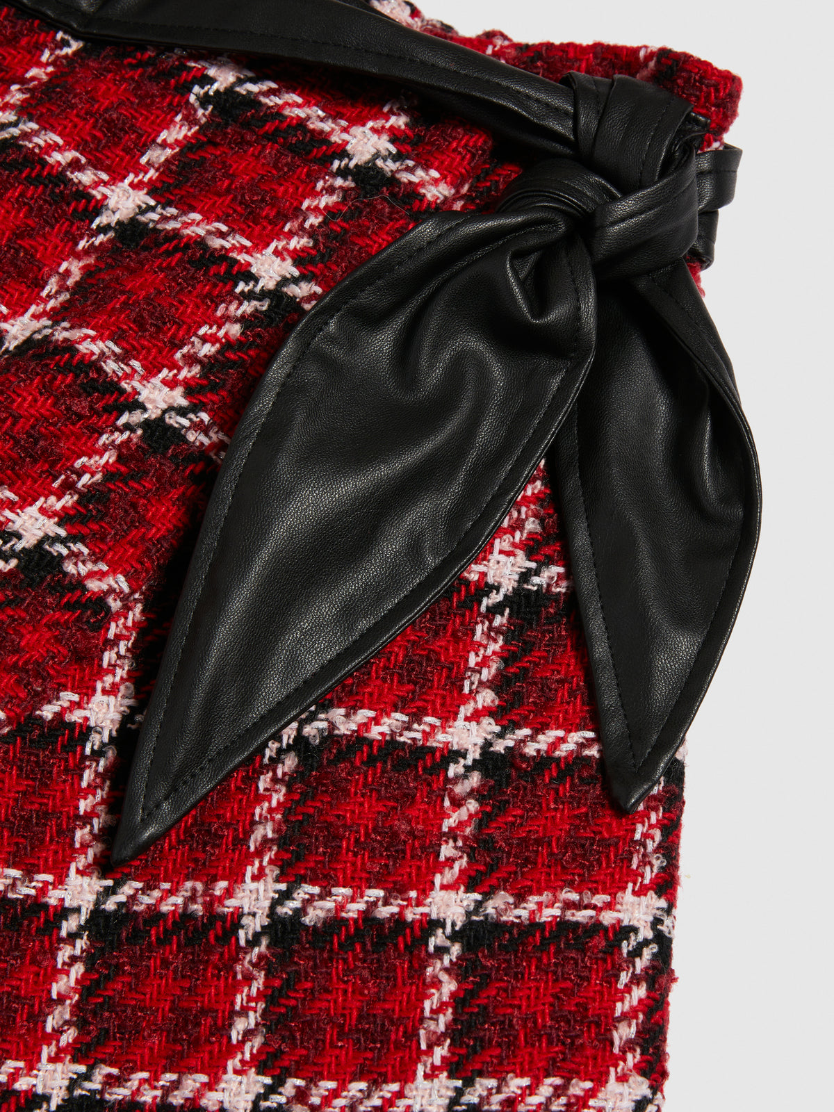 Gonna pantalone in tweed