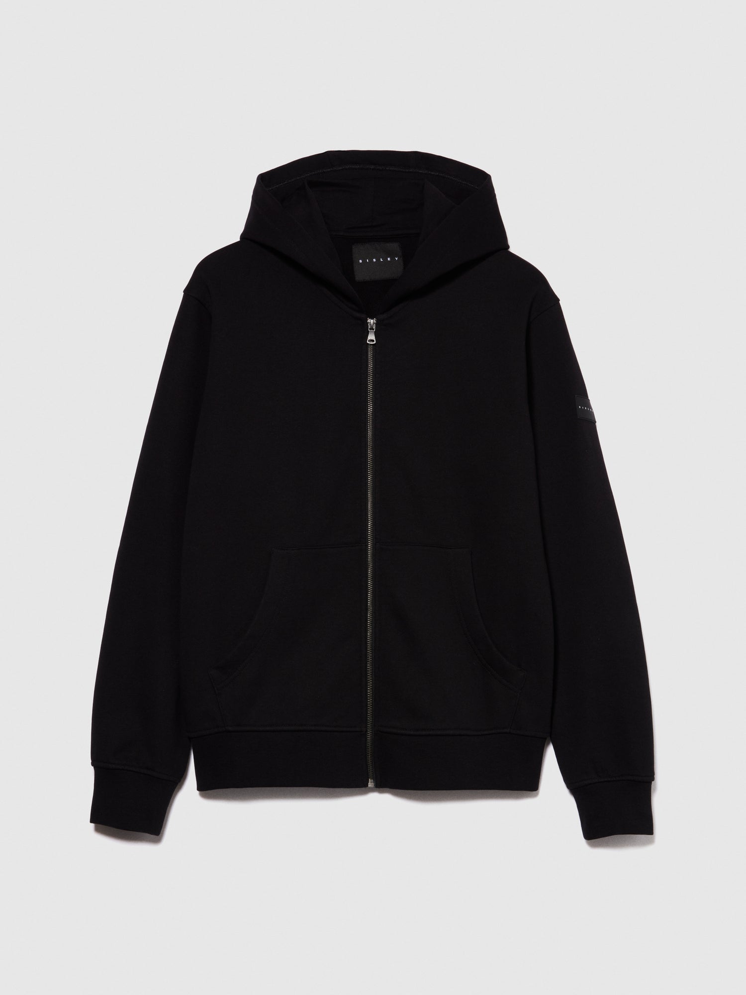 Felpa con cappuccio da uomo nero | Sisley Outlet