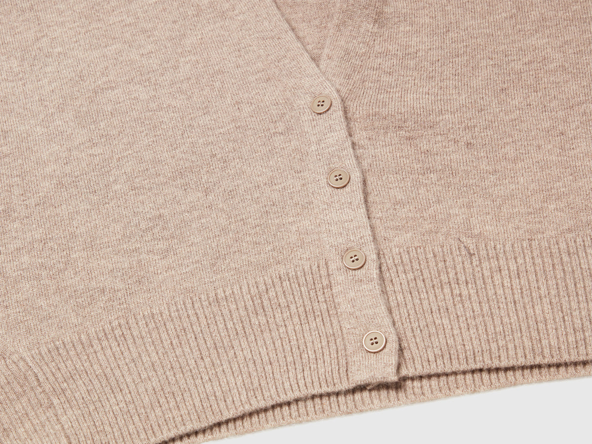 Cardigan in misto cashmere