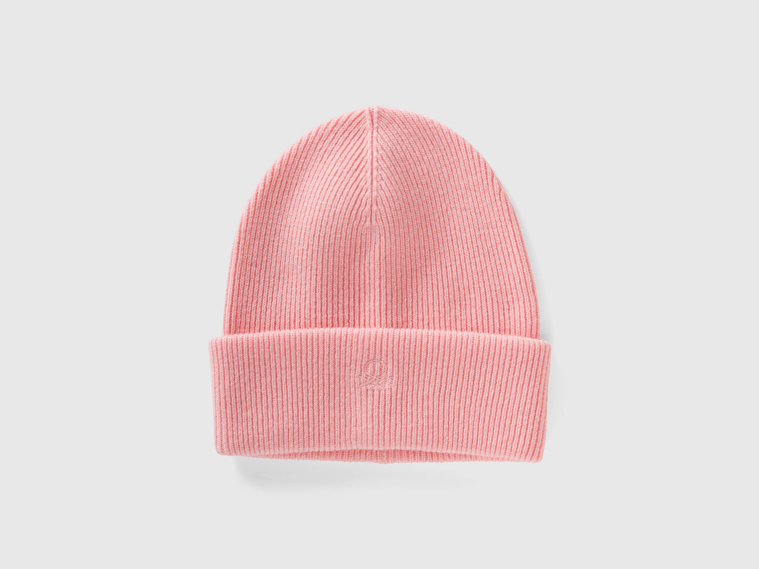 Berretto in misto lana da bambino rosa | Benetton Outlet