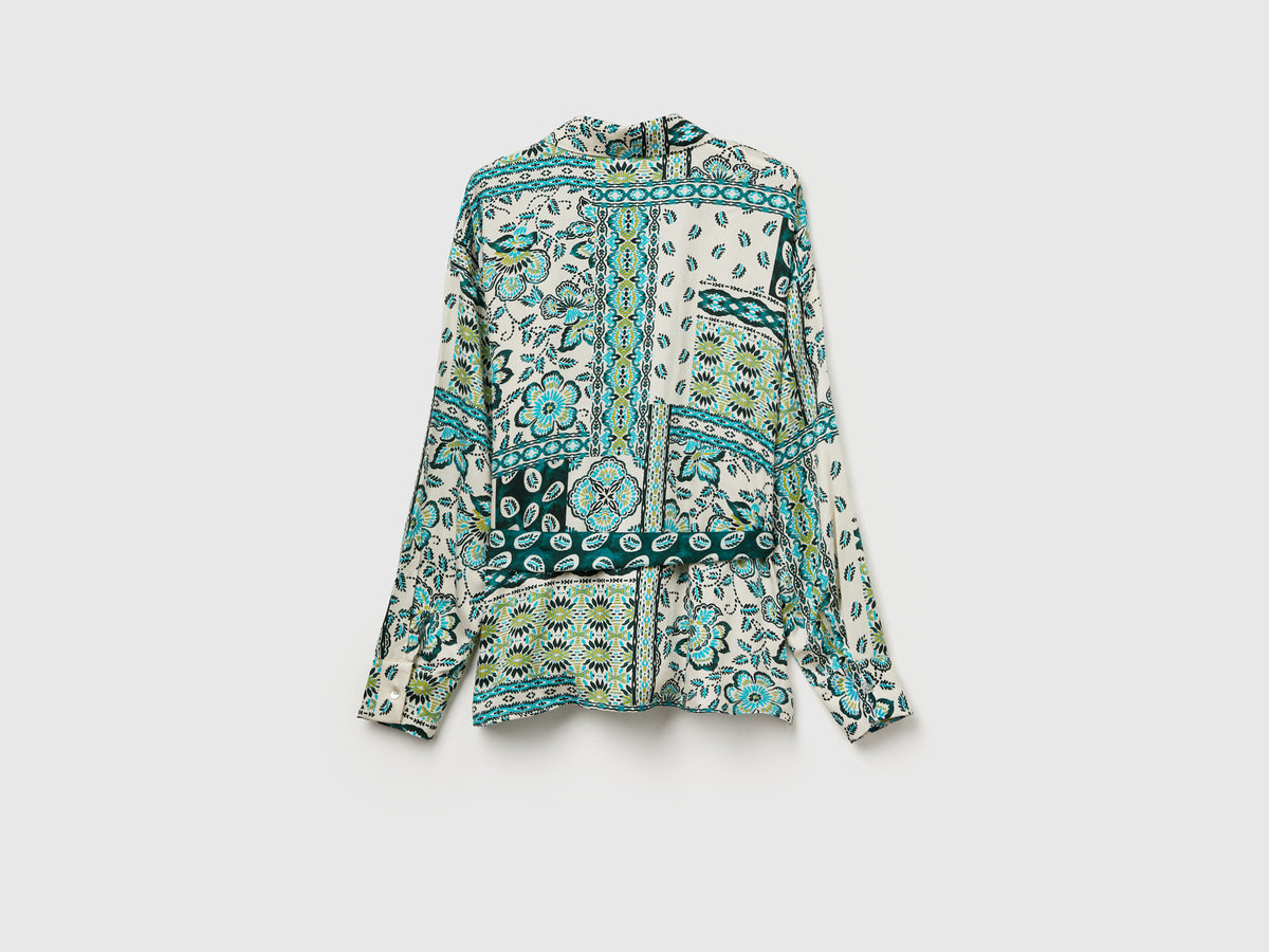 Camicia con stampa bandana