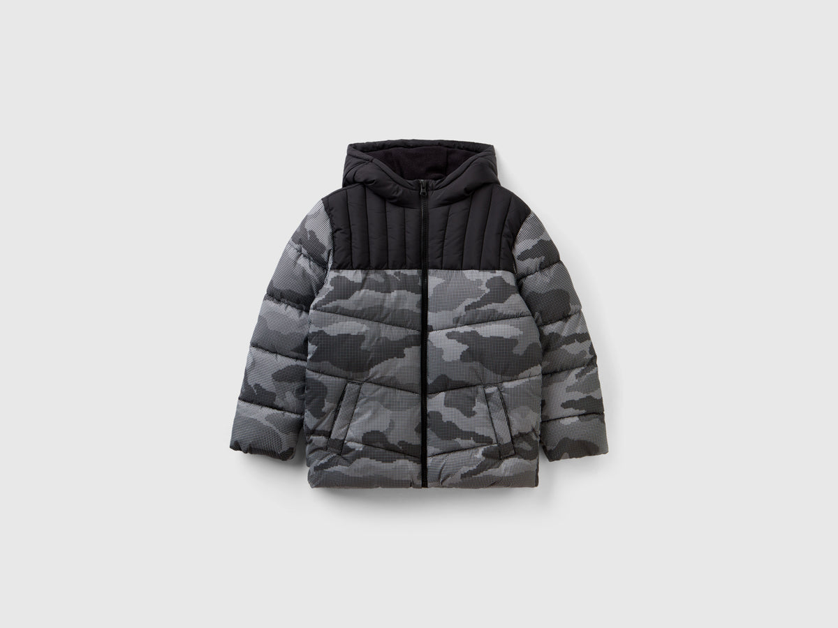 Piumino camouflage