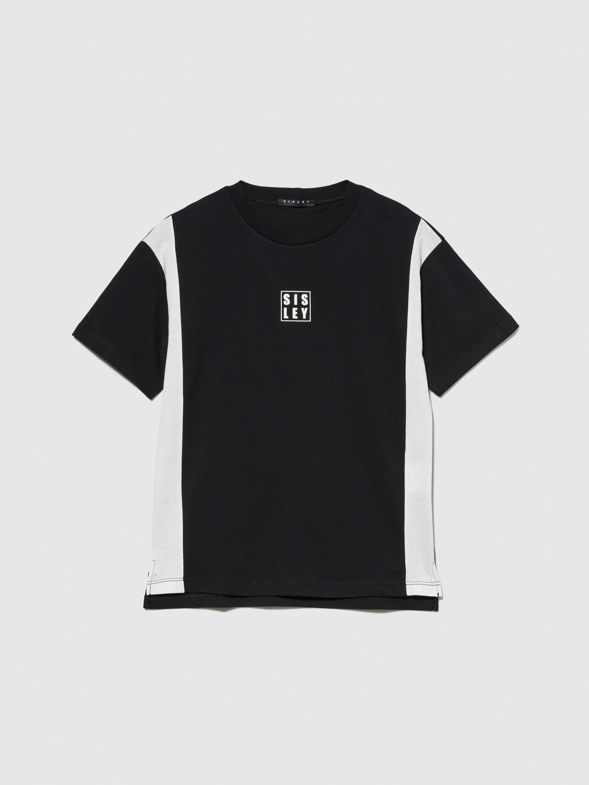 T-shirt con contrasto