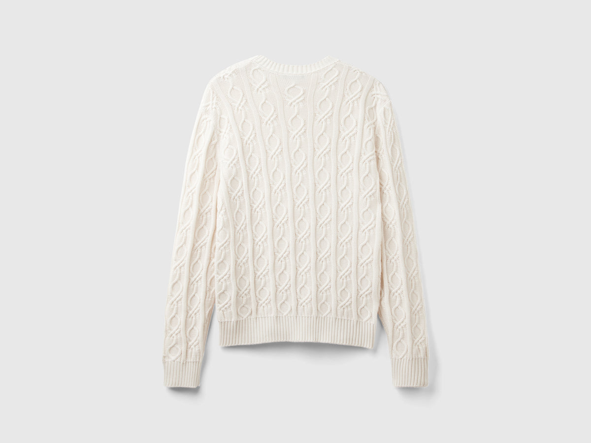 Maglione Monogram 100% cotone