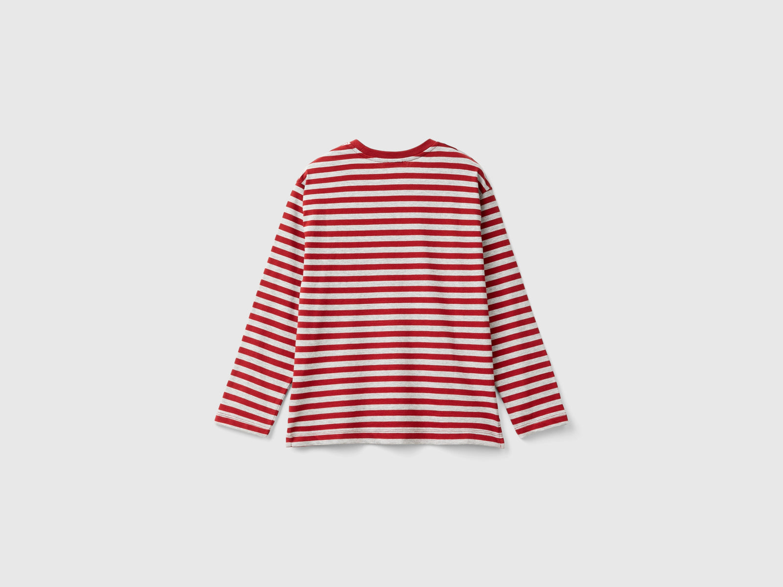 T-shirt a righe 100% cotone da bambino multi-color 2 | Benetton Outlet