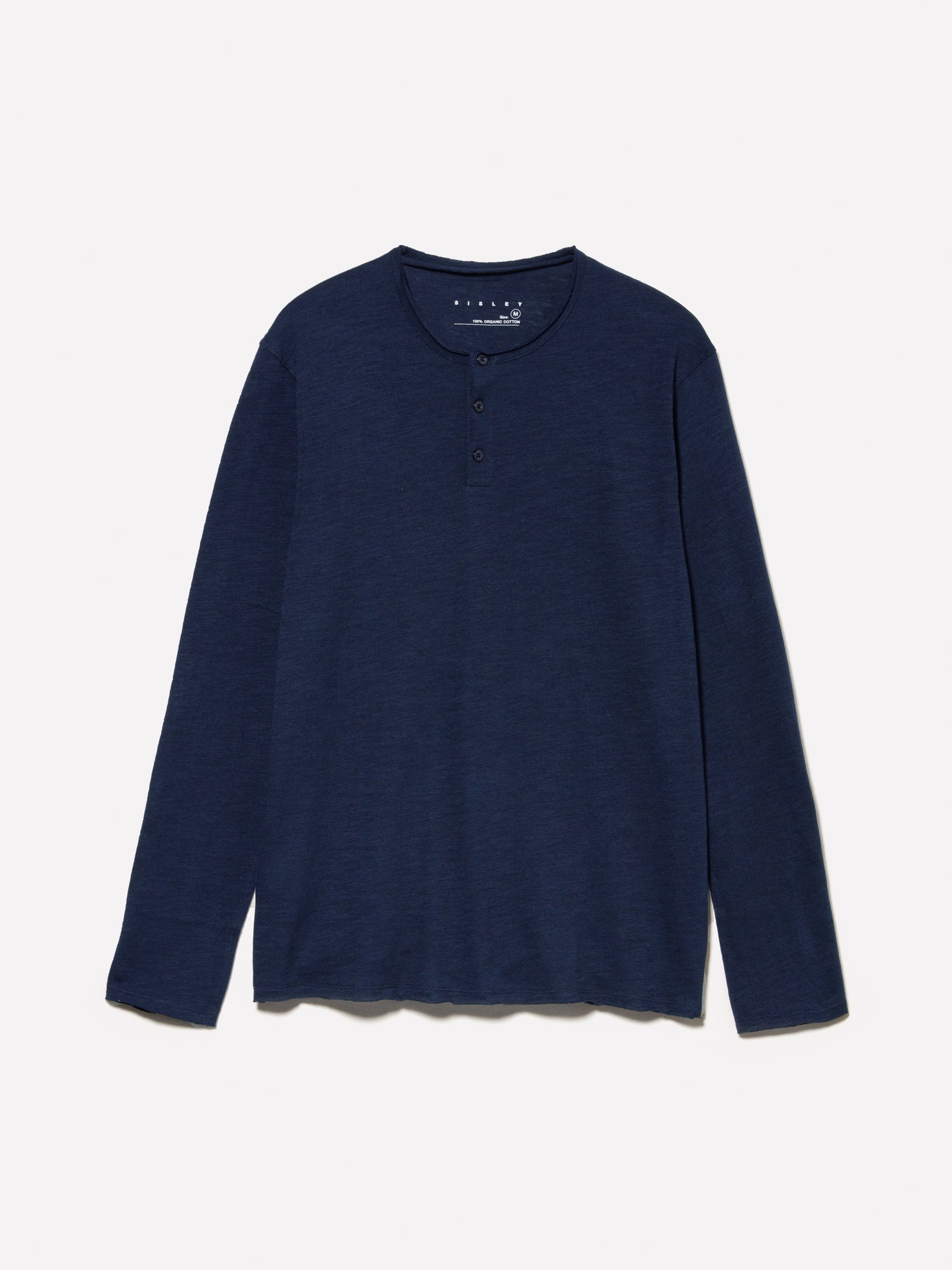 Serafino a maniche lunghe da uomo blu scuro | Sisley Outlet