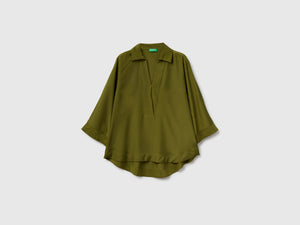 Blusa ampia 100% viscosa