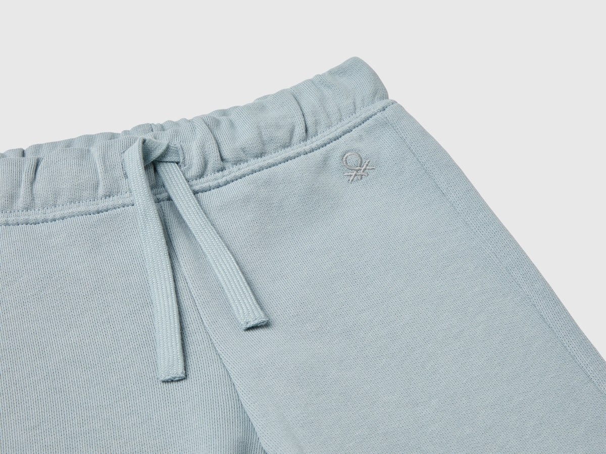 Pantaloni in felpa di cotone bio