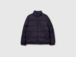 Piumino in nylon con imbottitura riciclata