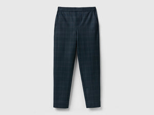 Pantaloni fantasia con elastico in vita