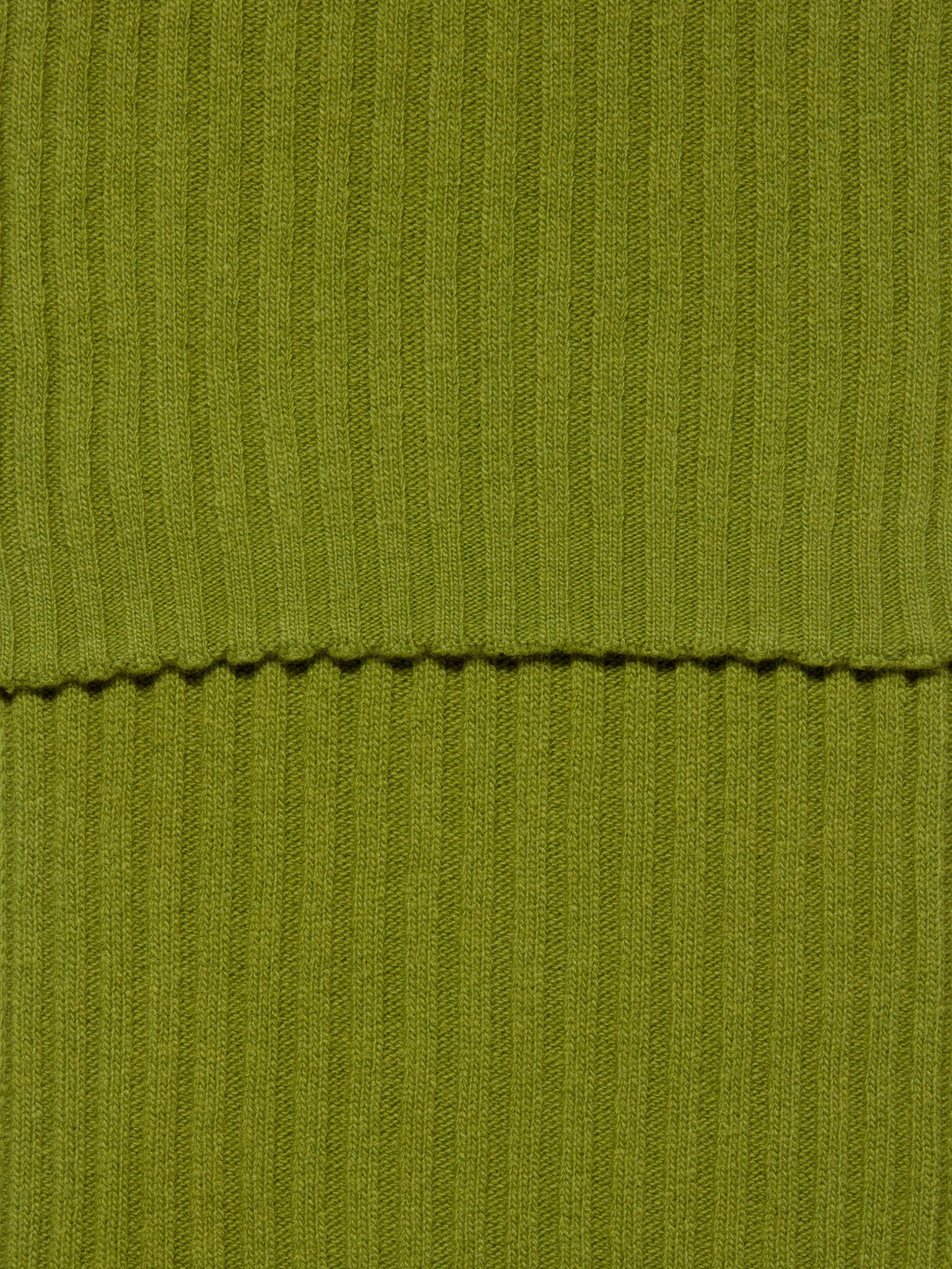 Sciarpa in maglia da uomo verde oliva 2 | Sisley Outlet