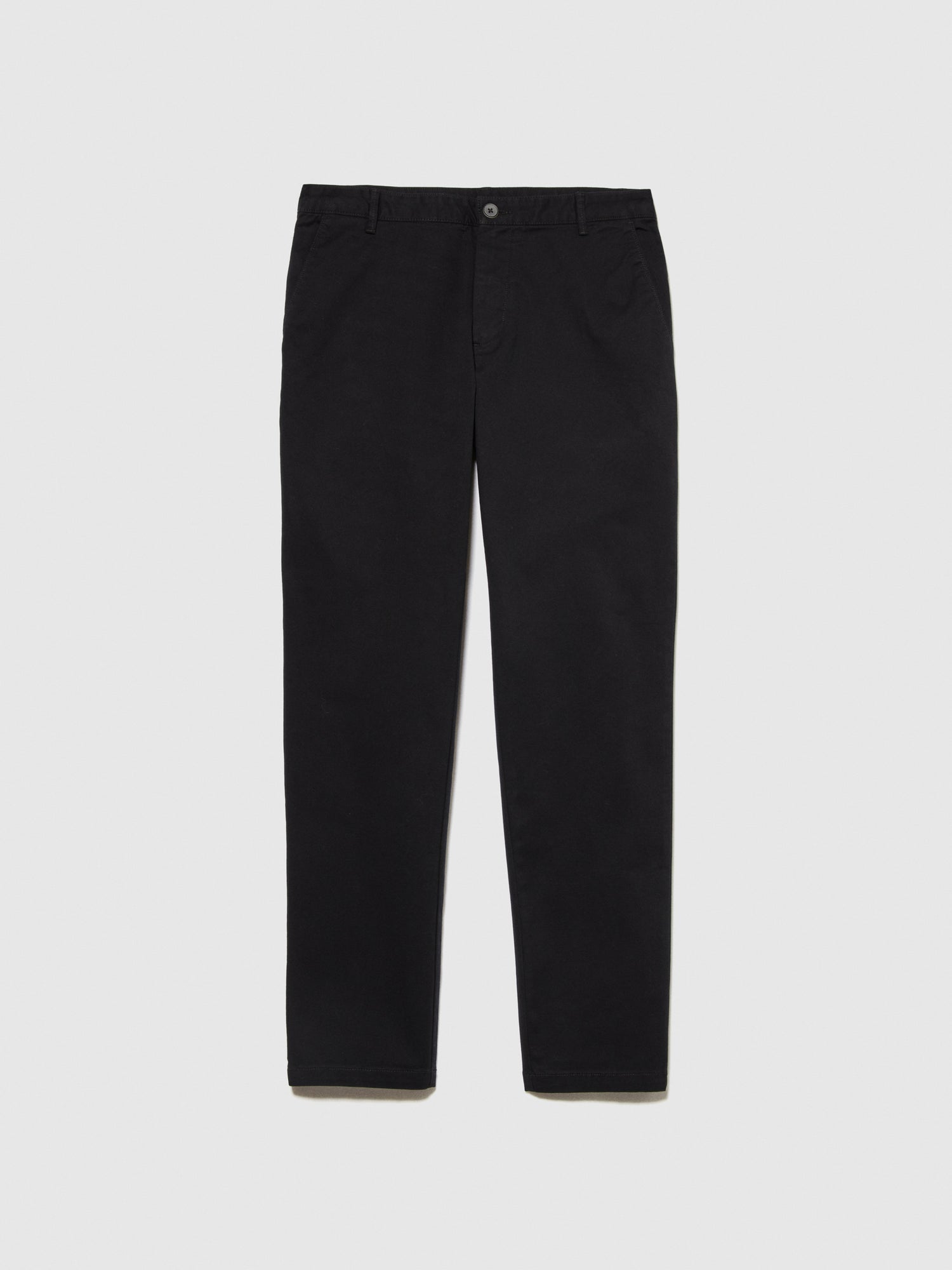 Pantaloni slim fit da uomo nero | Sisley Outlet
