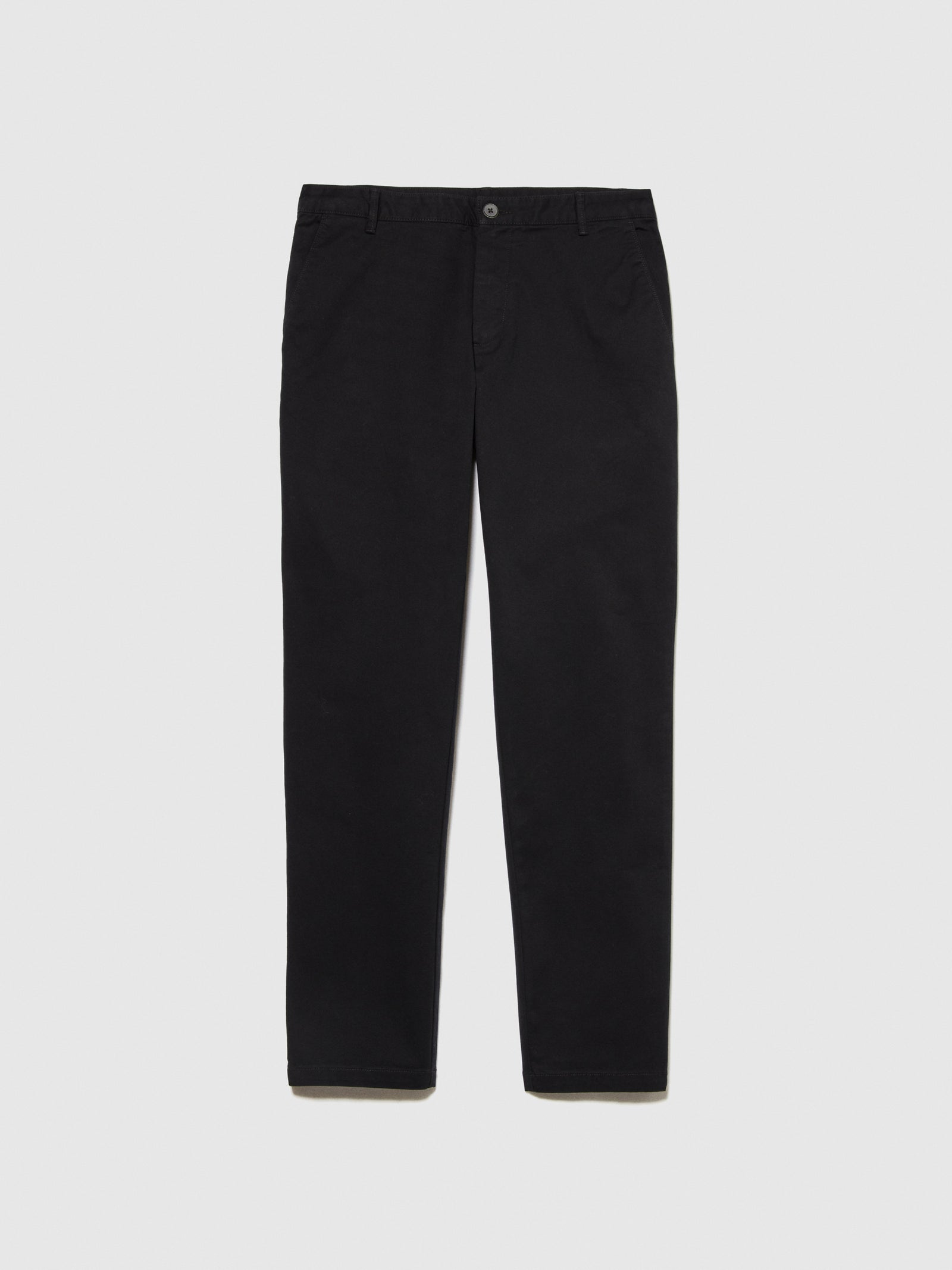 Pantaloni slim fit da uomo nero | Sisley Outlet