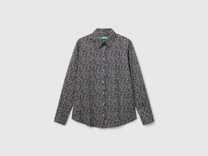Camicia fantasia in cotone leggero