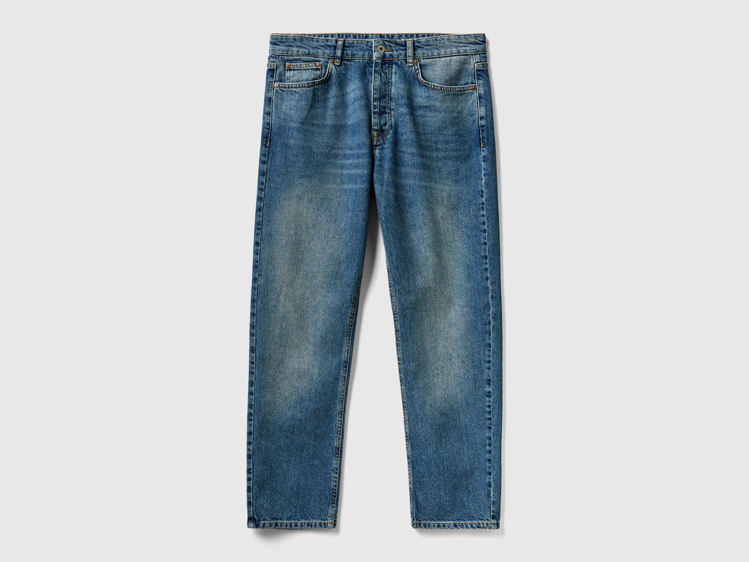 Jeans carrot fit da uomo blu | Benetton Outlet