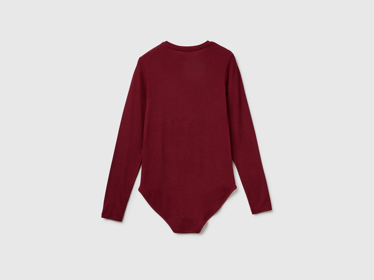 Body in misto Modal e cashmere