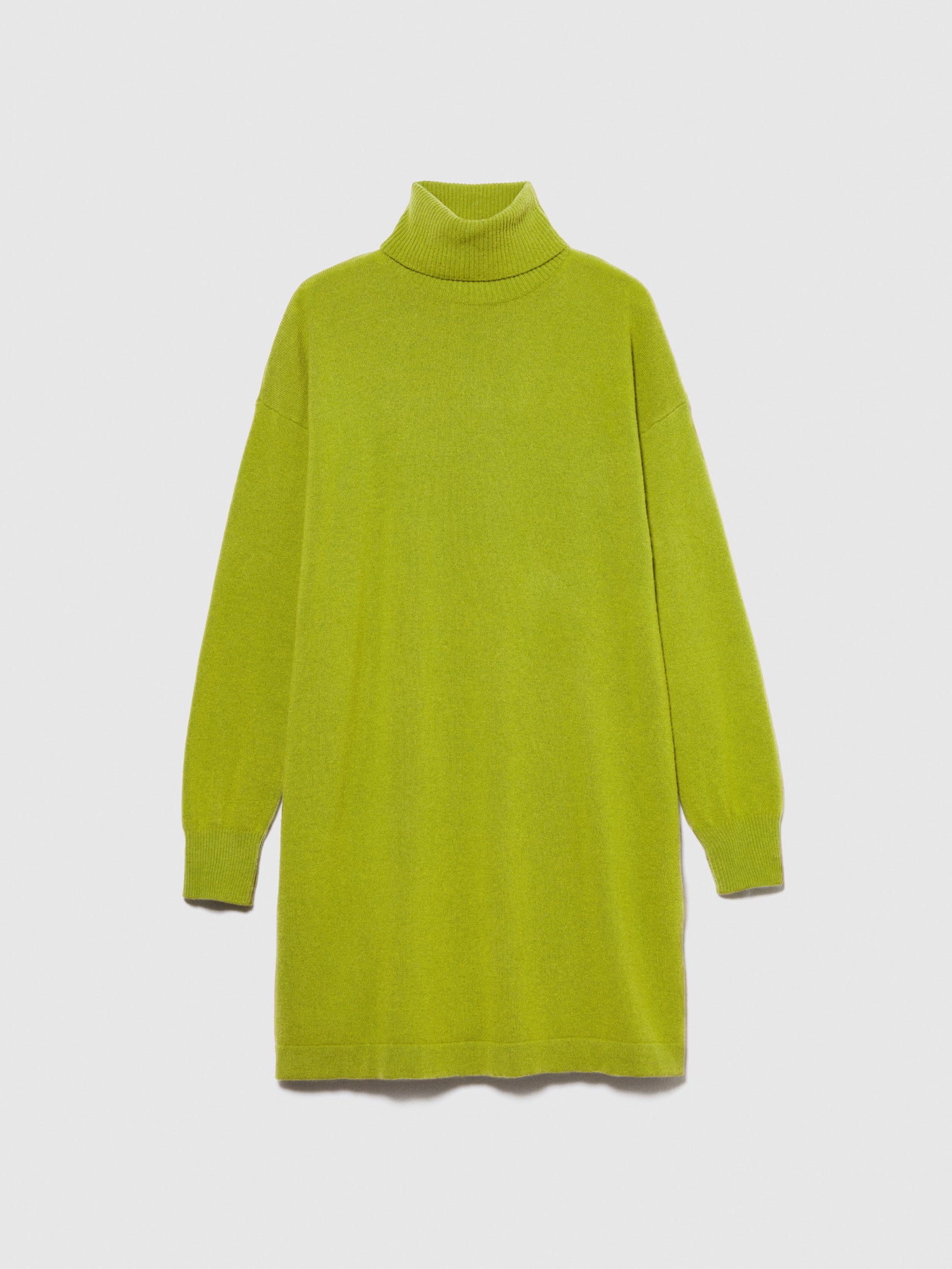 Vestito corto in maglia da donna verde oliva | Sisley Outlet