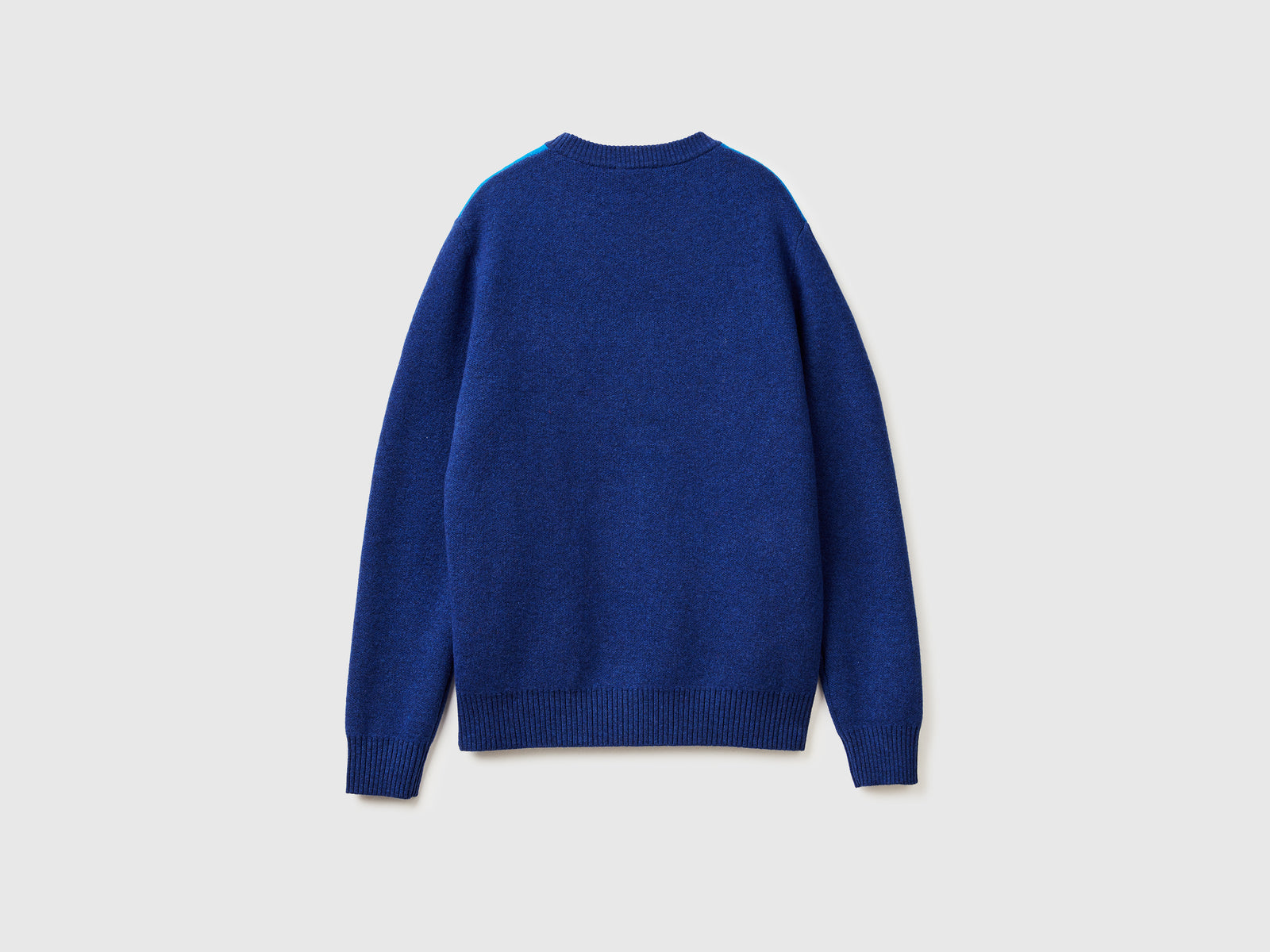 Maglione con grafica sci da uomo blu scuro 2 | Benetton Outlet