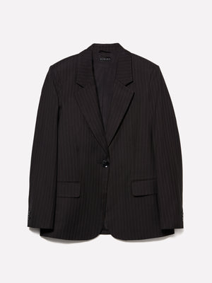 Pinstriped blazer