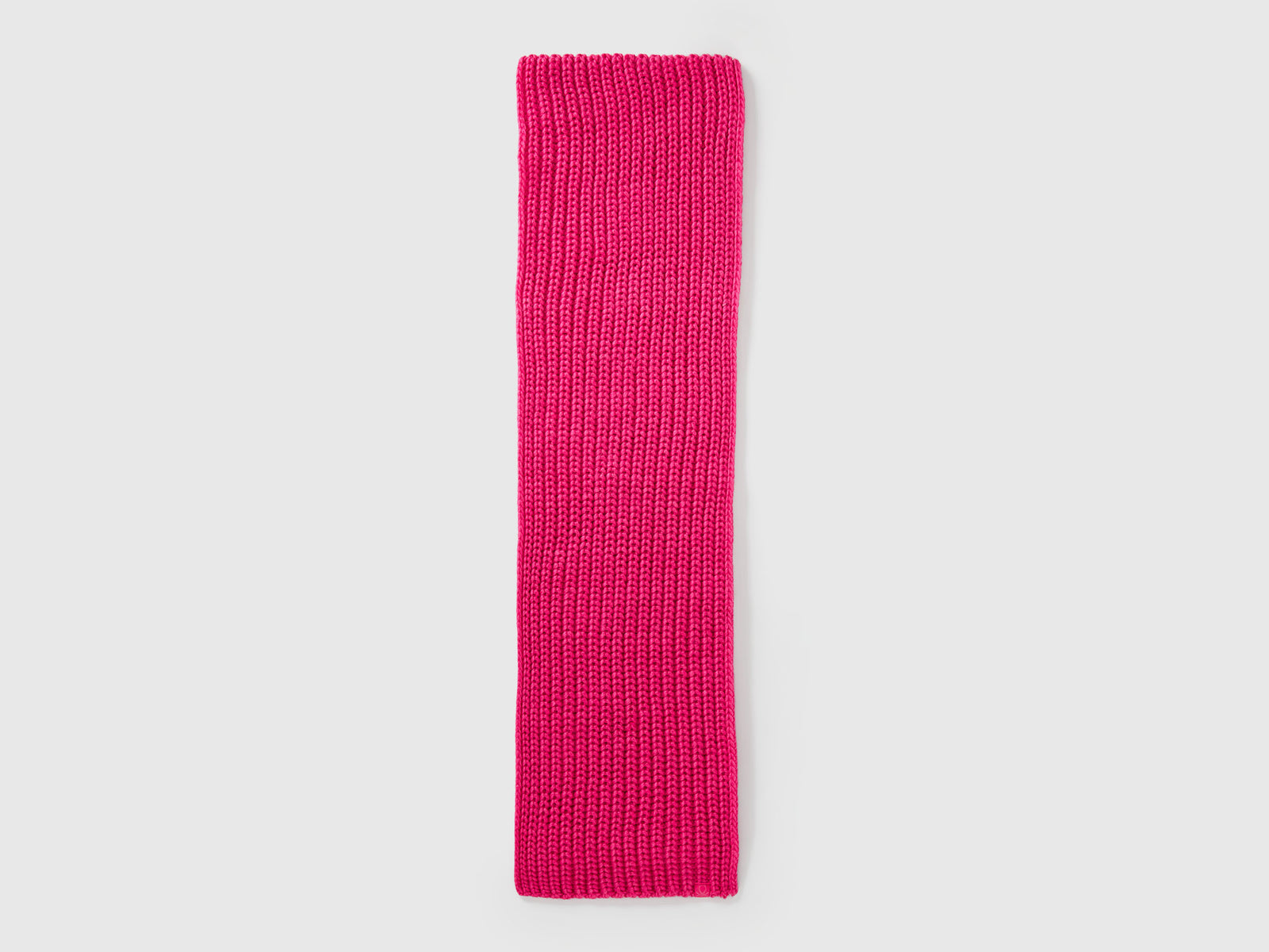 Sciarpa in misto lana da bambino fucsia 2 | Benetton Outlet