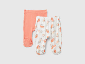 Due pantaloni in cotone bio