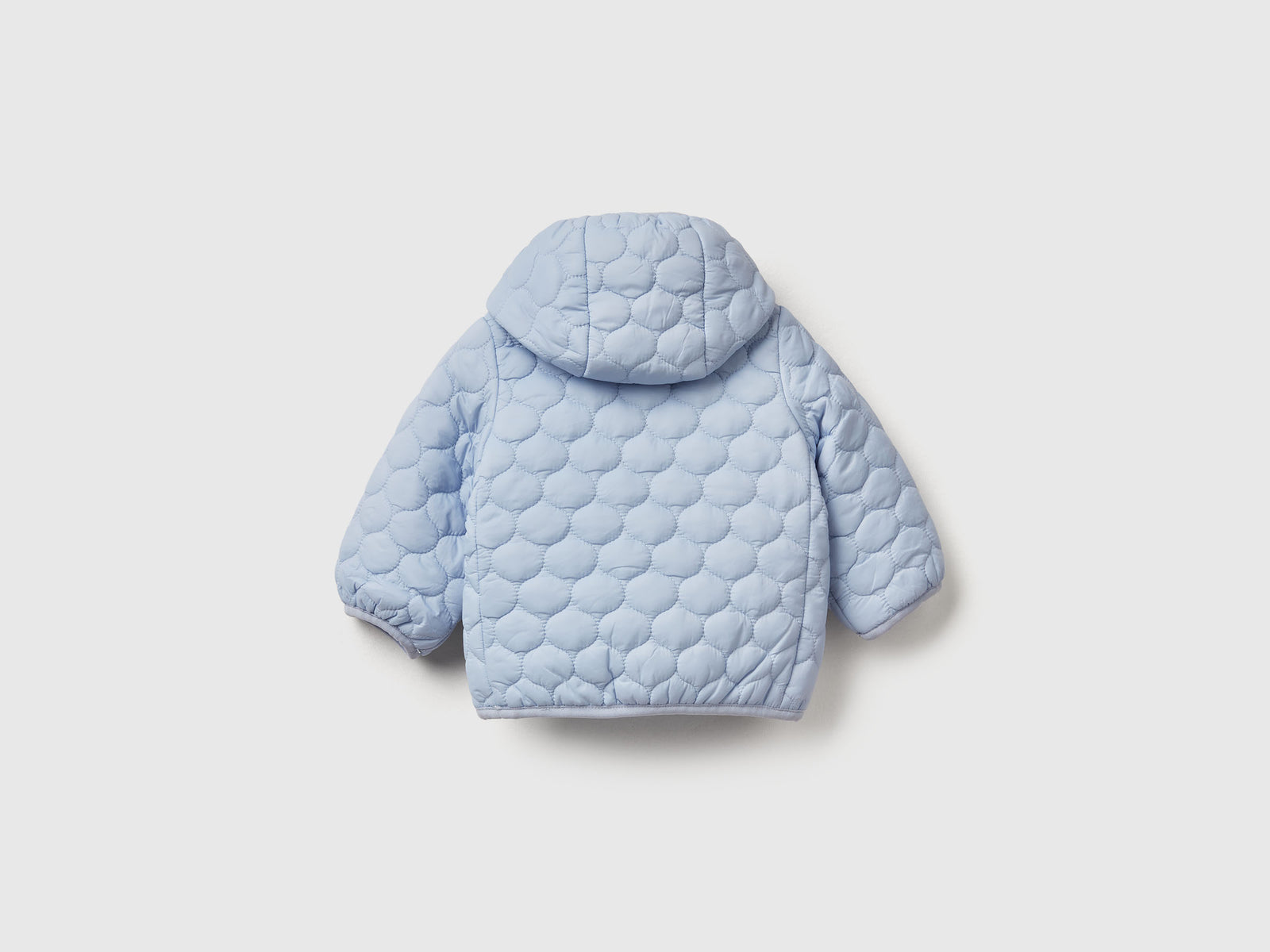 Giubbino trapuntato "Rain Defender" da neonato celeste 2 | Benetton Outlet
