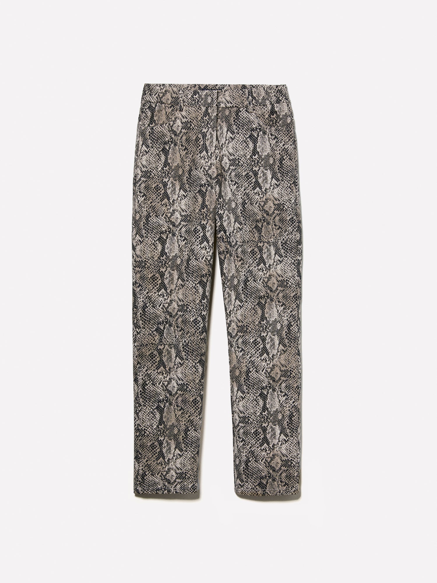 Pantalonie slim fit stampati da donna multi-color | Sisley Outlet