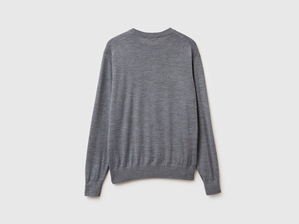Maglia in pura lana Merino