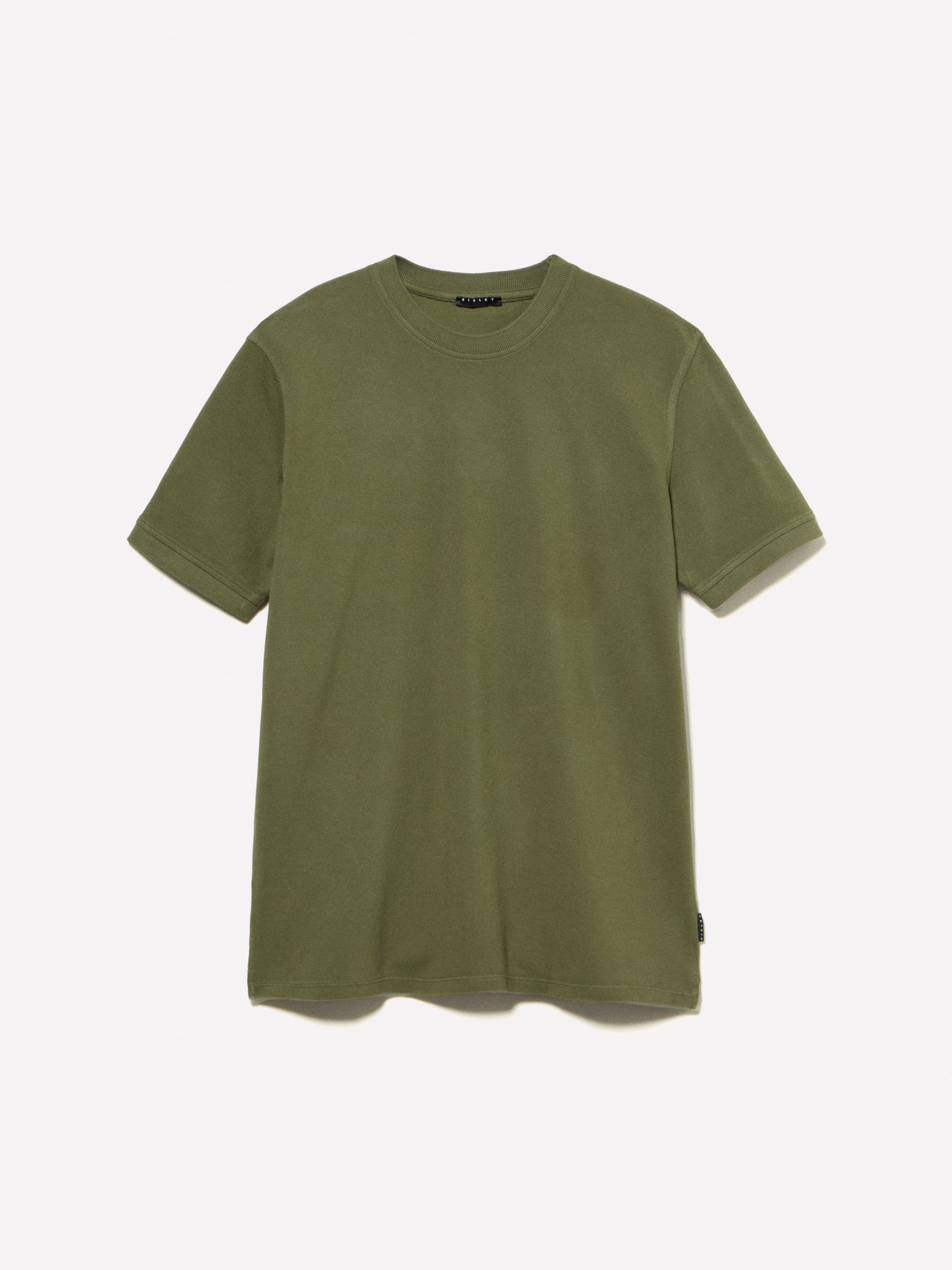 Short-sleeved T-shirt da uomo verde militare | Sisley Outlet