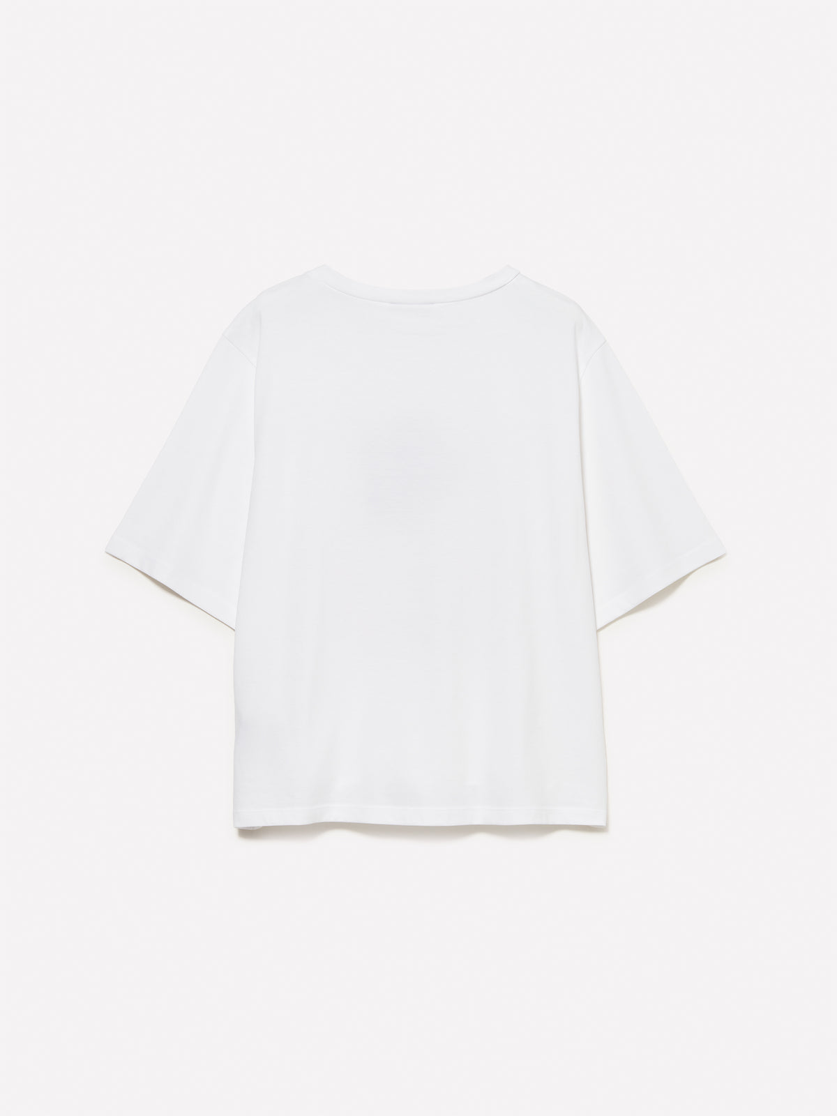 T-shirt con stampa fiore