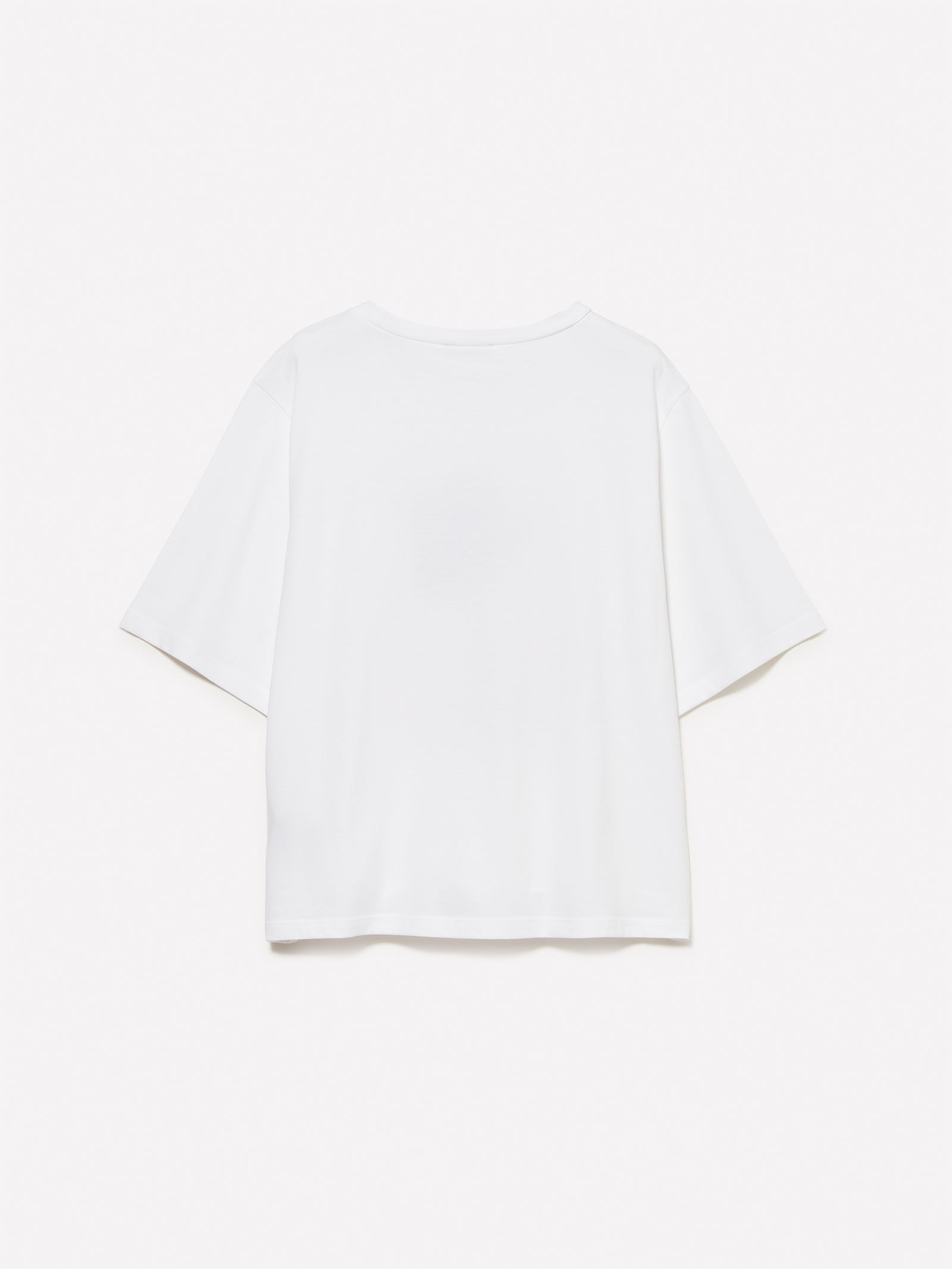 T-shirt con stampa fiore da donna bianco 2 | Sisley Outlet