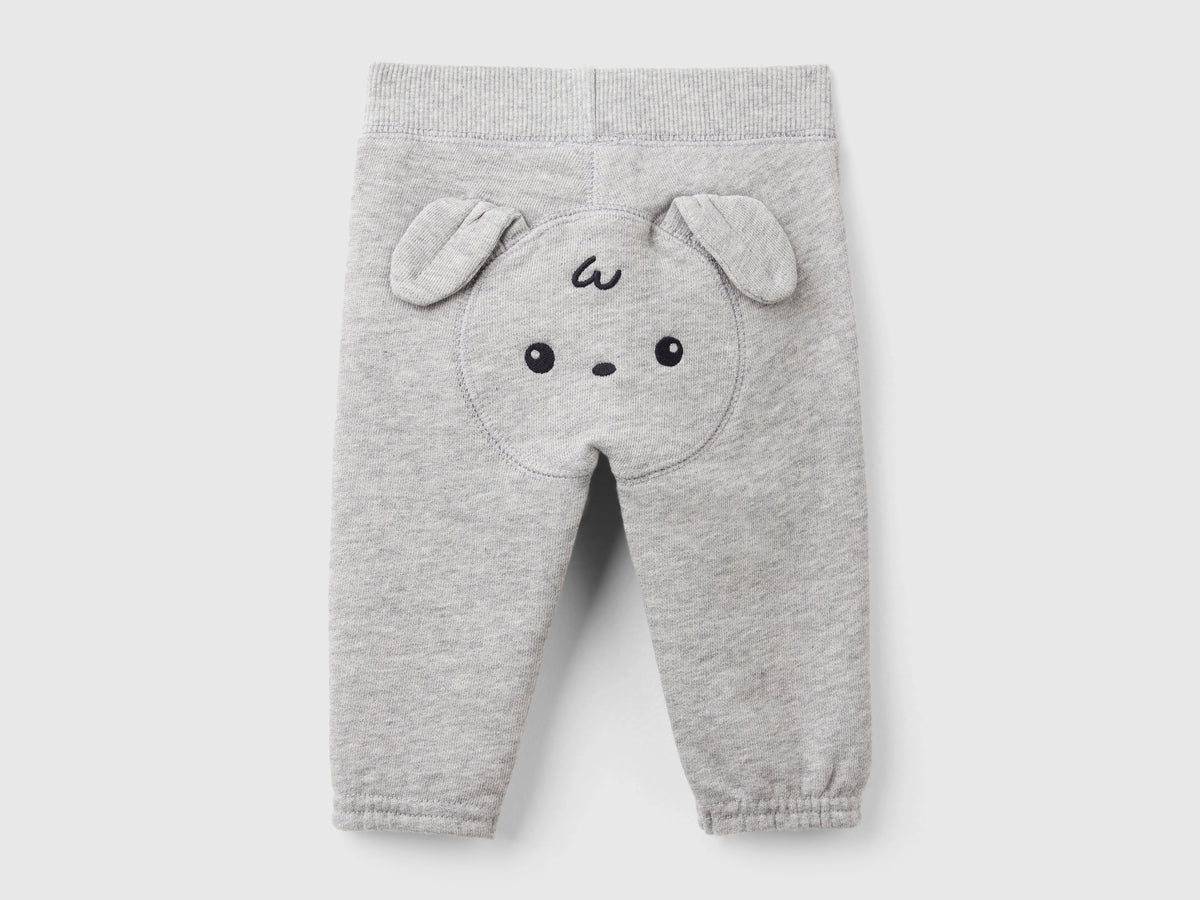 Pantaloni in felpa di cotone bio