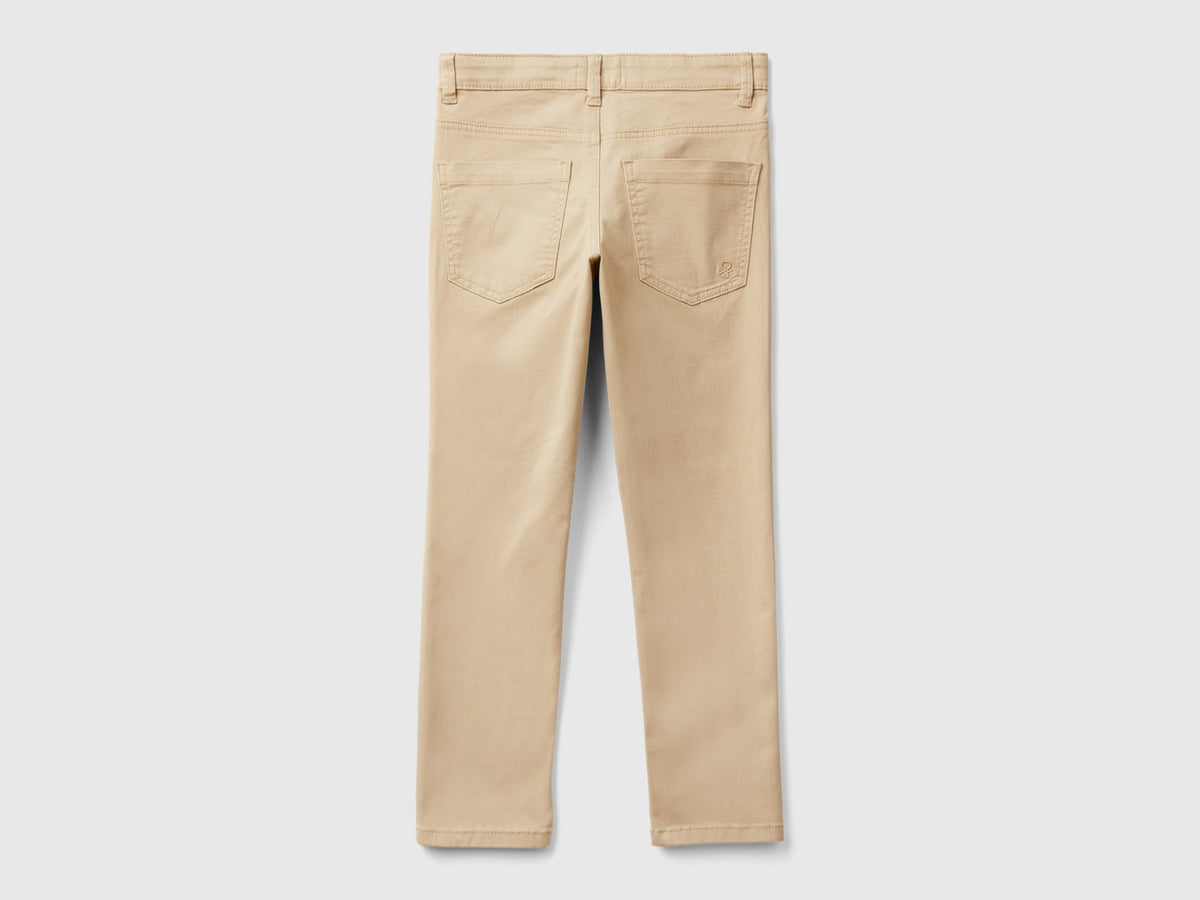 Pantaloni slim fit cinque tasche