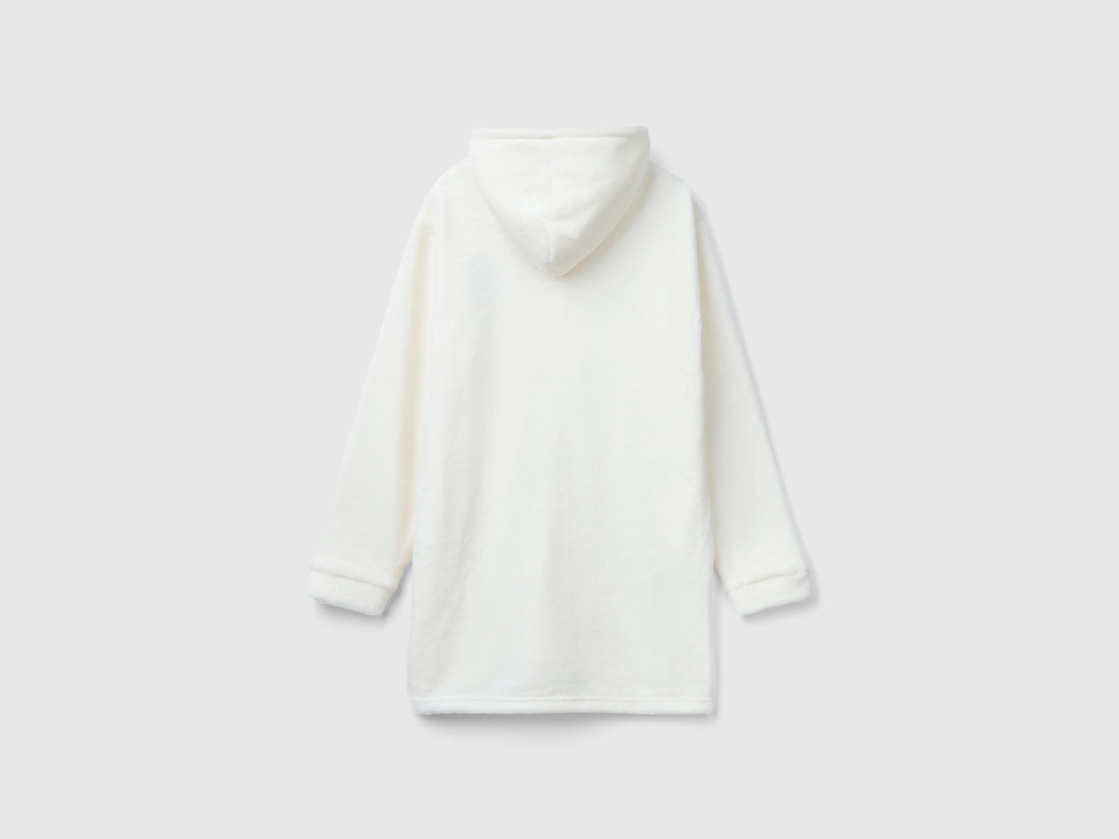 Vestaglia con ricamo pinguino da donna bianco panna 2 | Benetton Outlet