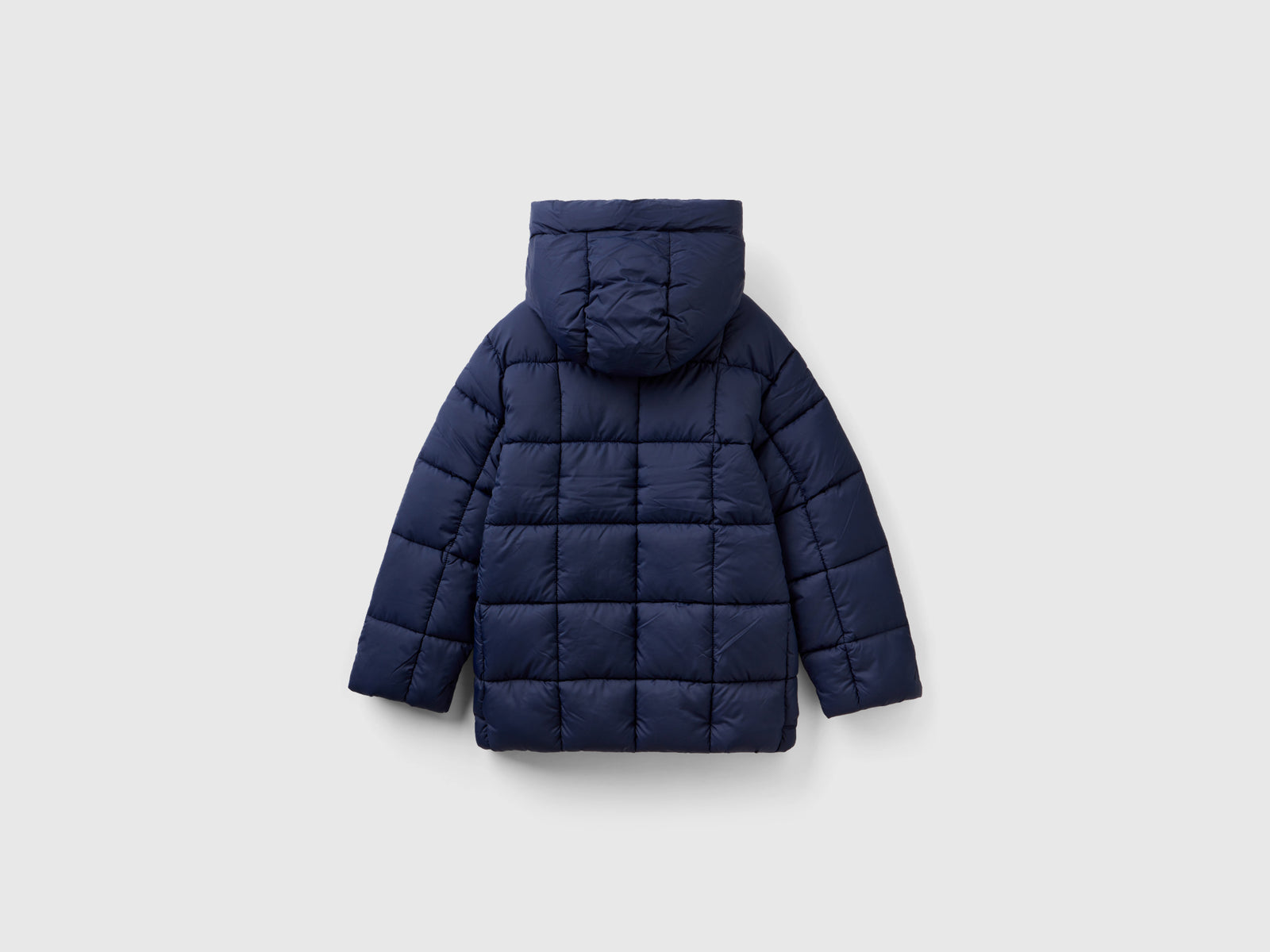 Giubbino lungo "Rain Defender" da bambina blu scuro 2 | Benetton Outlet