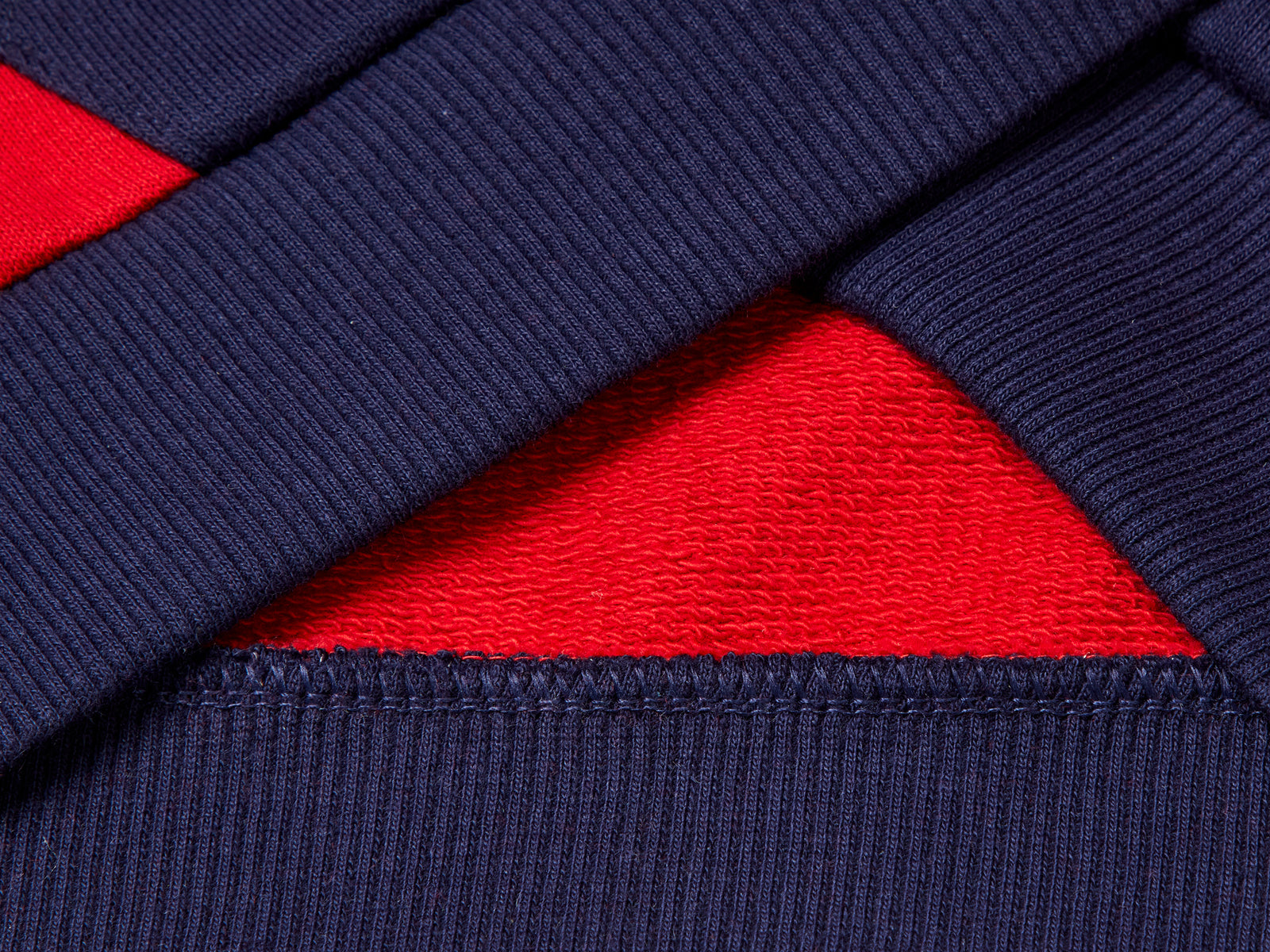 Felpa in cotone con logo da bimbo rosso 3 | Benetton Outlet