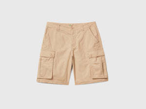 Bermuda cargo in puro cotone