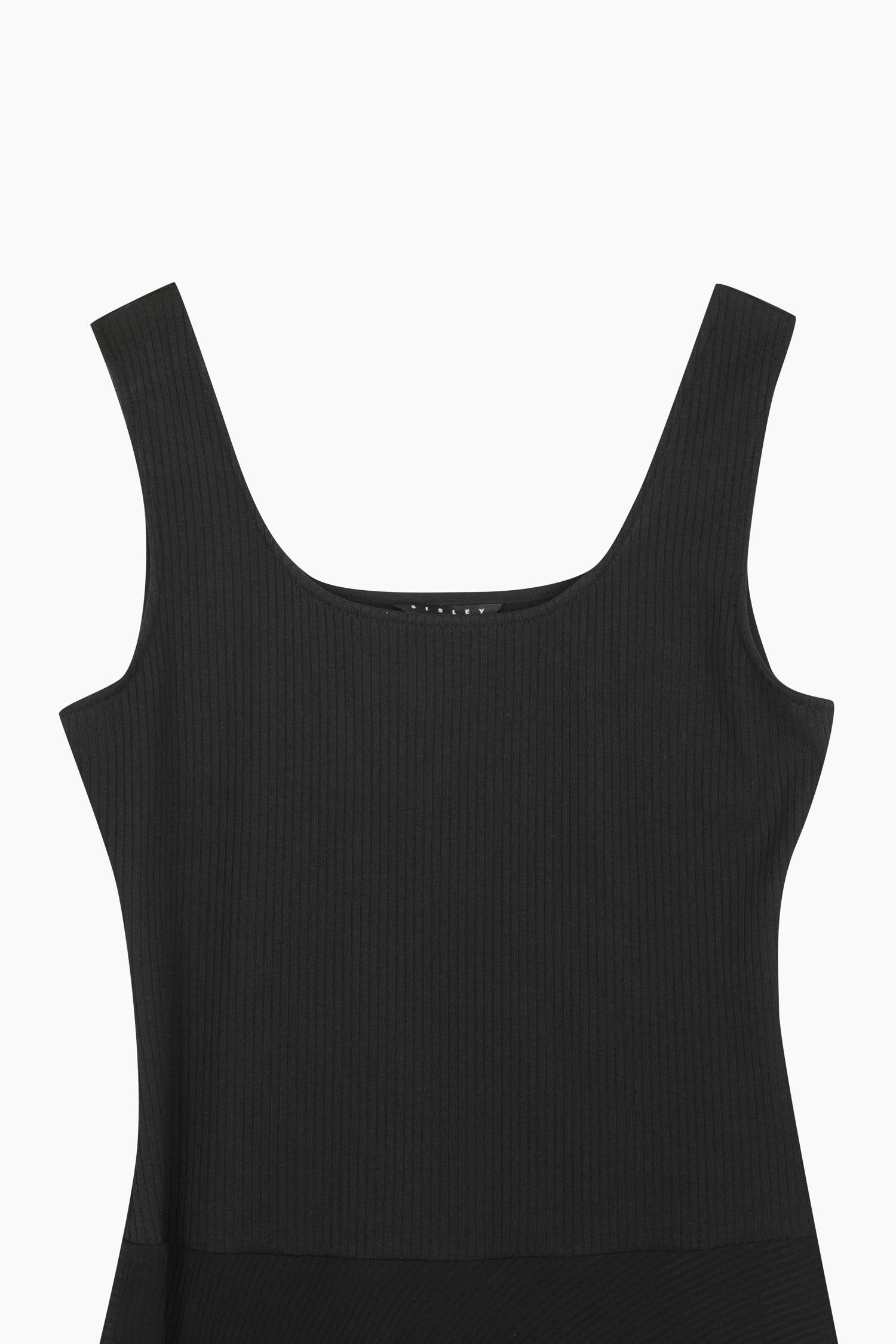 Vestito corto asimmetrico da donna nero 3 | Sisley Outlet