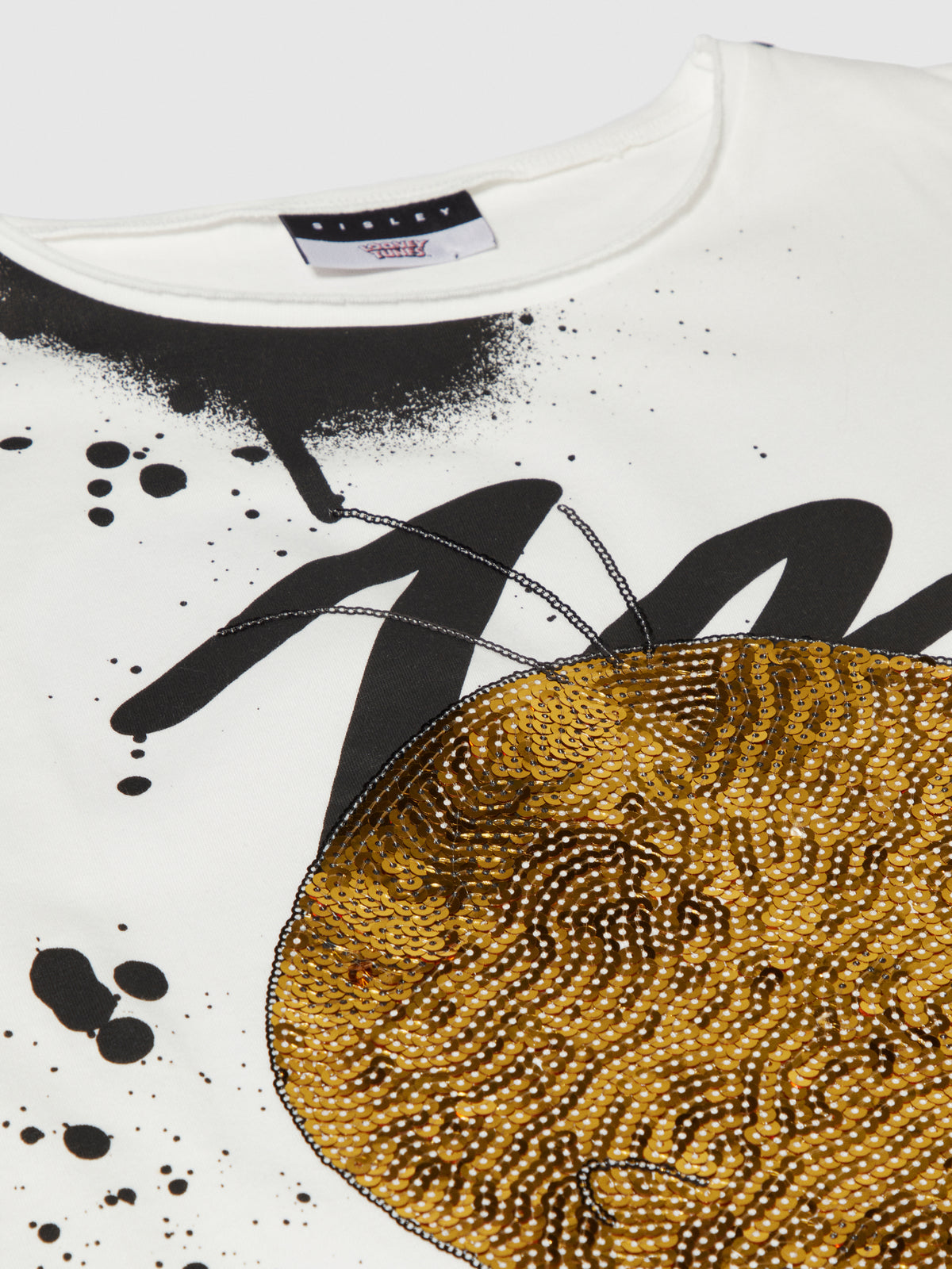 T-shirt over con paillettes ©Looney Tunes