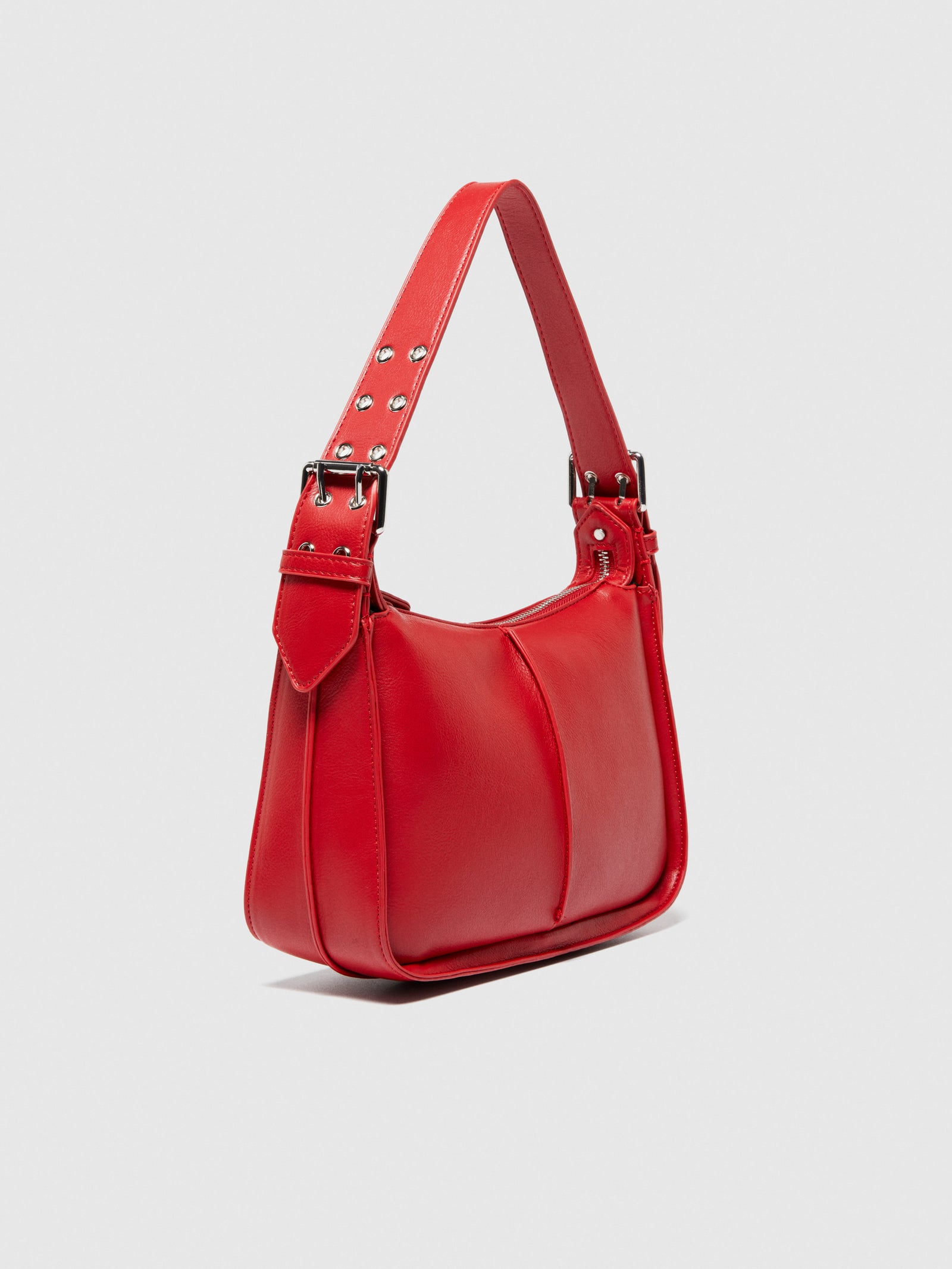 Mini hobo con fibbie da donna rosso 4 | Sisley Outlet
