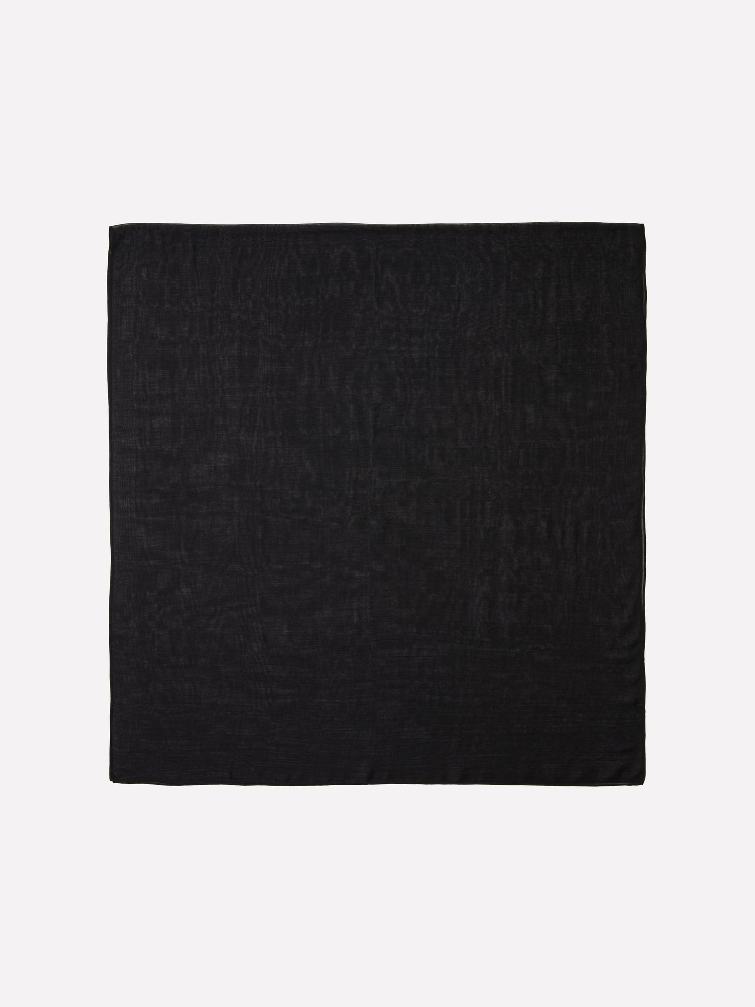 Sciarpa in misto seta da donna nero | Sisley Outlet
