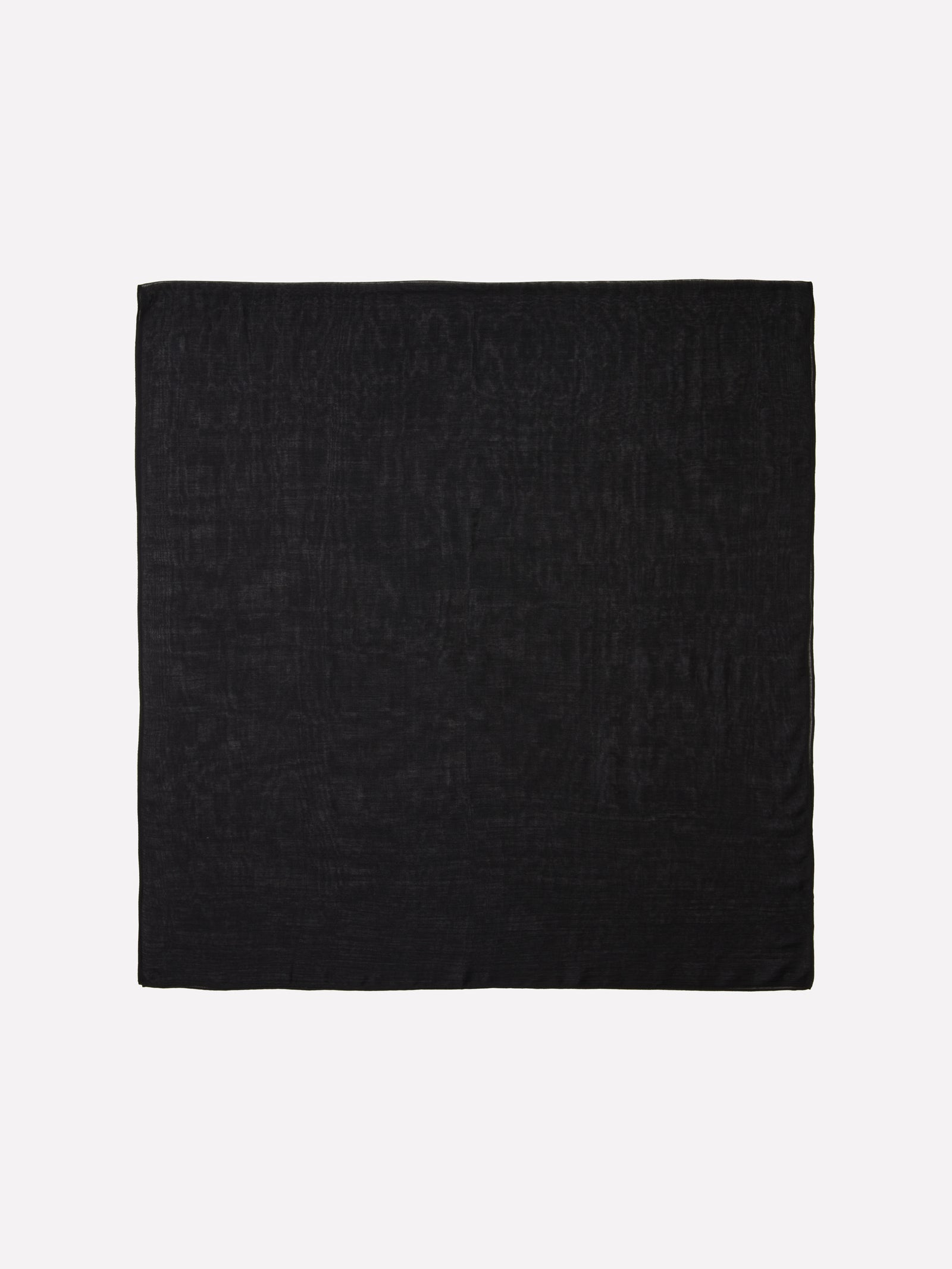Sciarpa in misto seta da donna nero | Sisley Outlet
