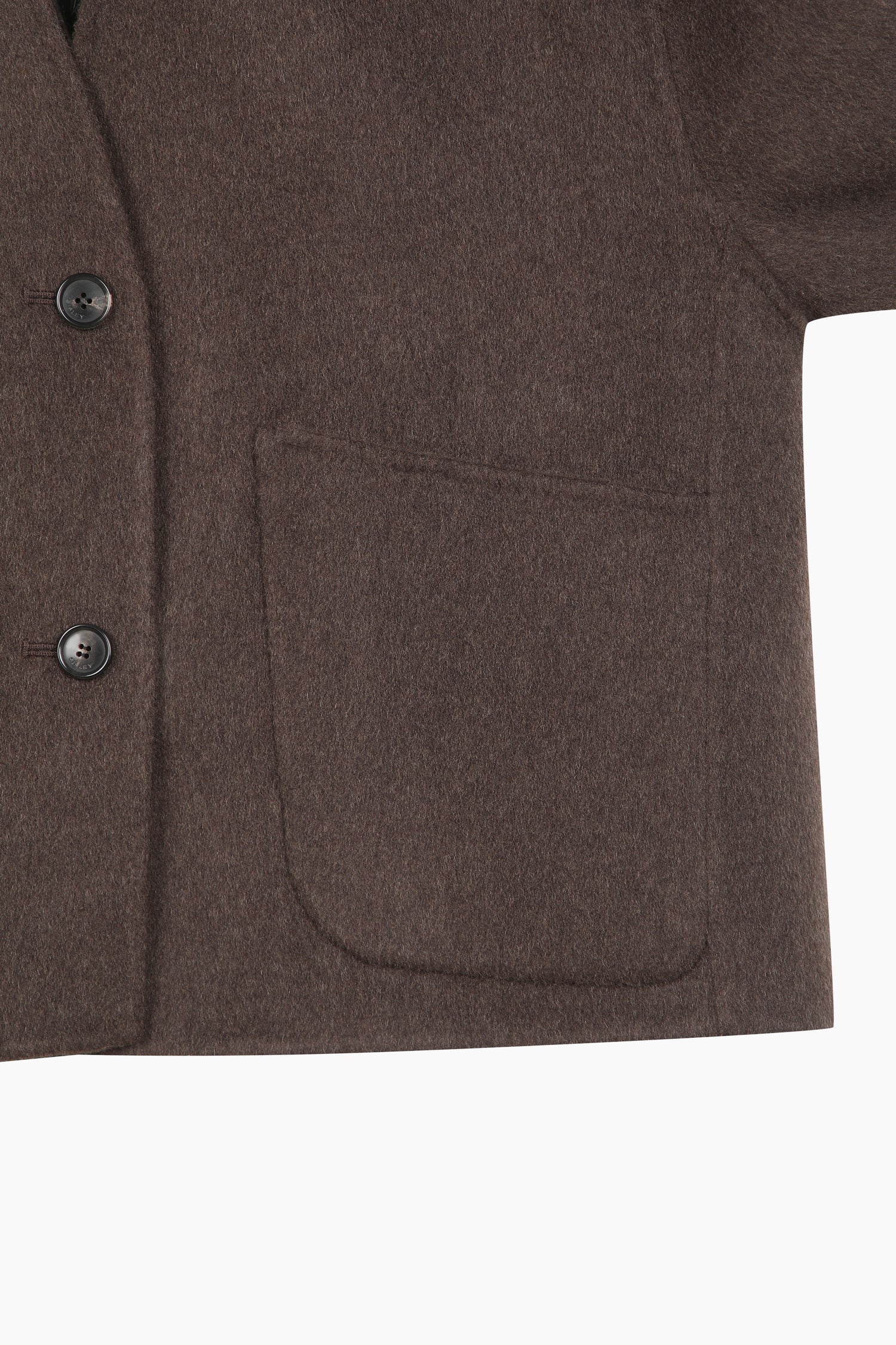 Cappotto in misto lana e cashmere da donna marrone scuro 4 | Sisley Outlet